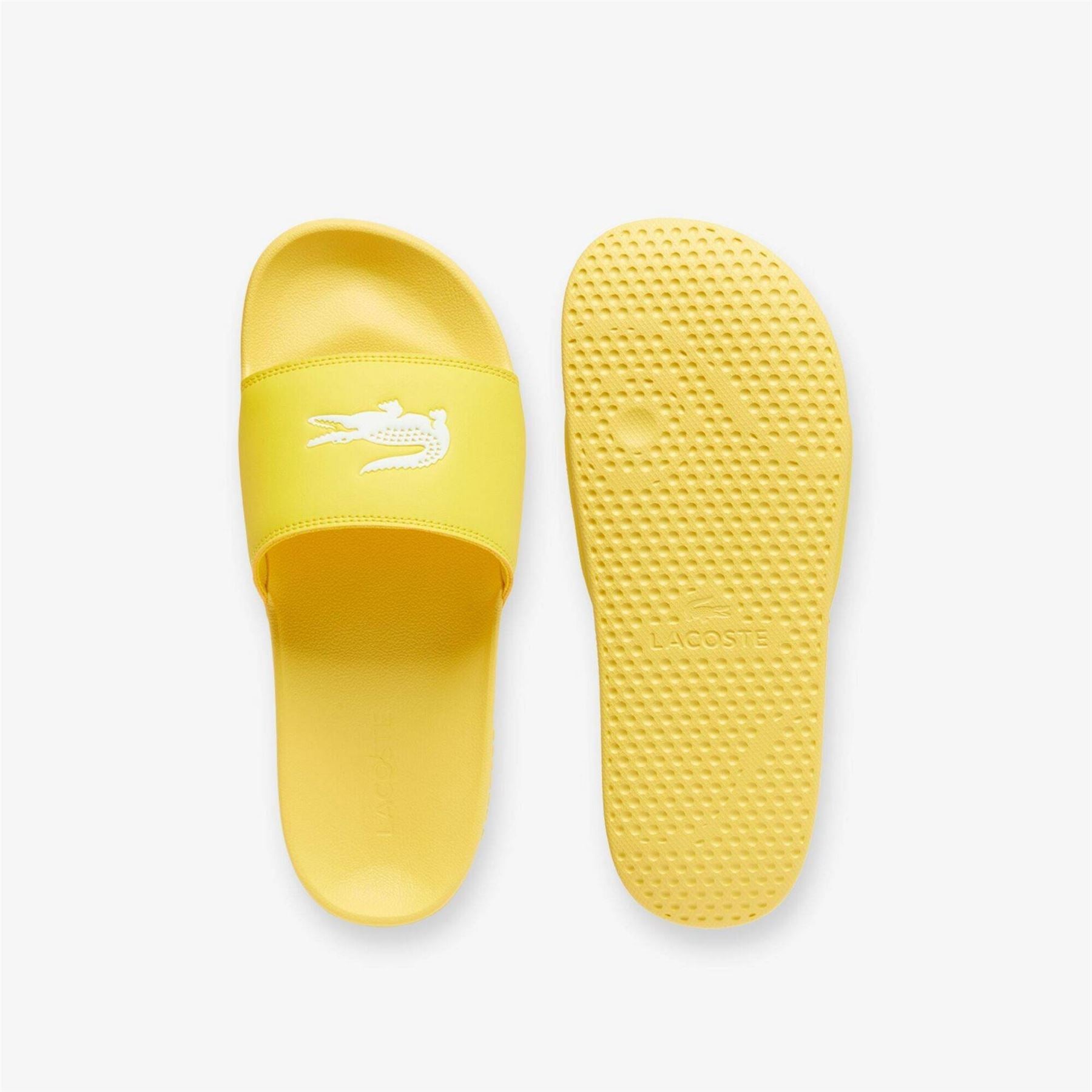 Lacoste Serve Crocodile Print Slide Mules