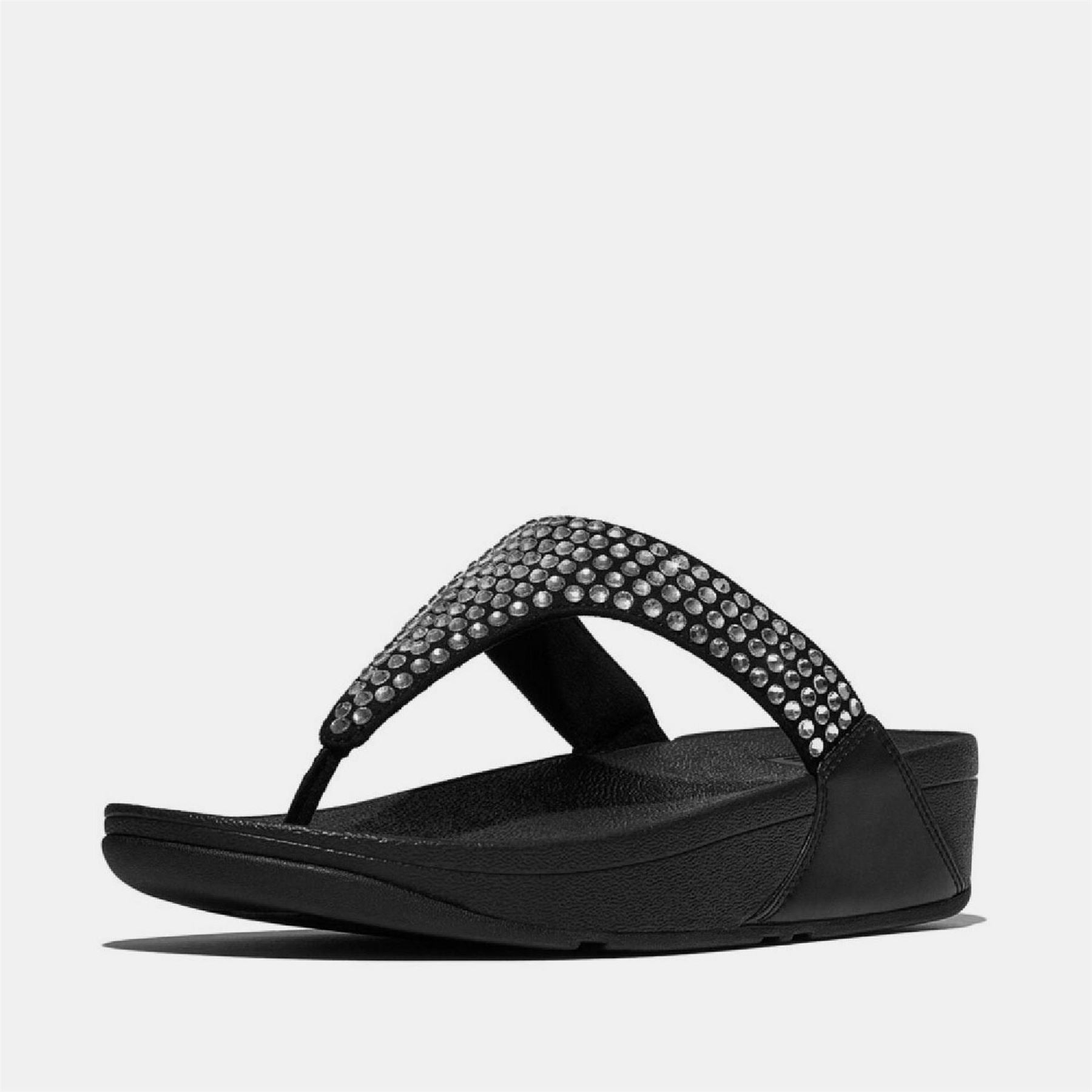 FitFlop Maxi Crystal Toe Post Sandals