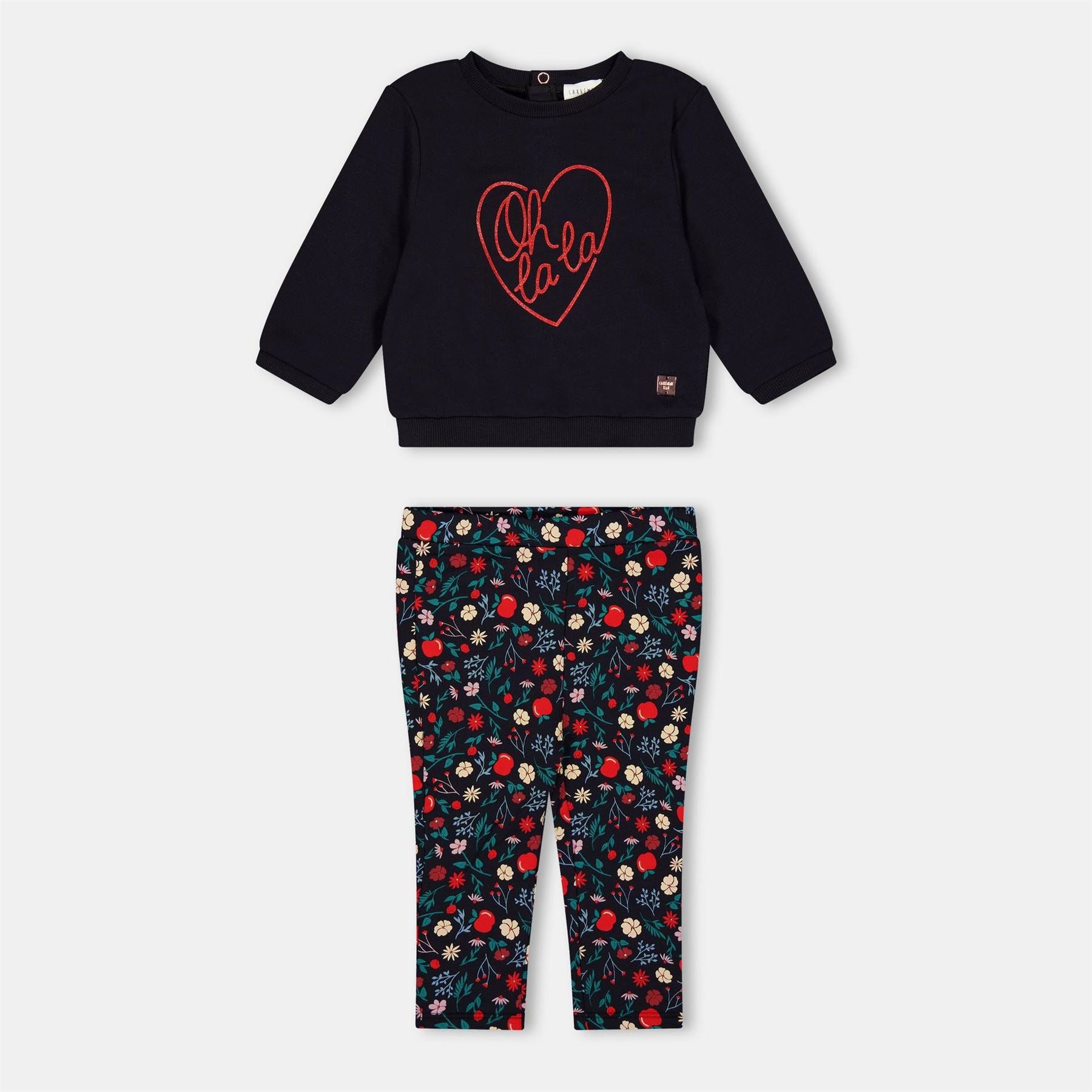 Carrement Beau Crew Neck Long Sleeve Sweatshirt Legging Coord