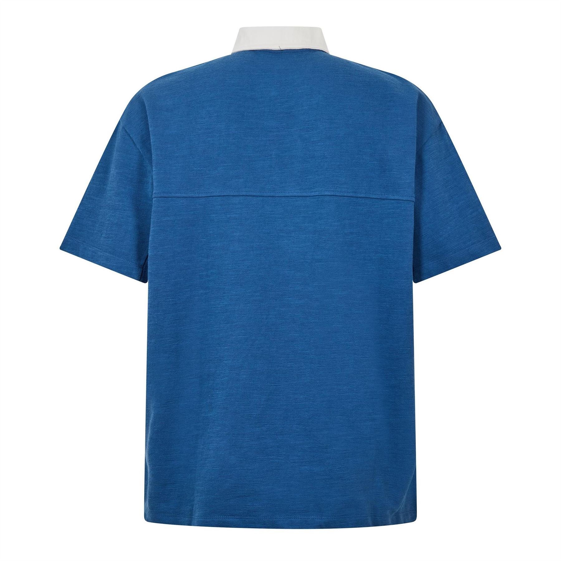 Timberland Textured Polo Dark Denim Short Sleeve Polo Shirt