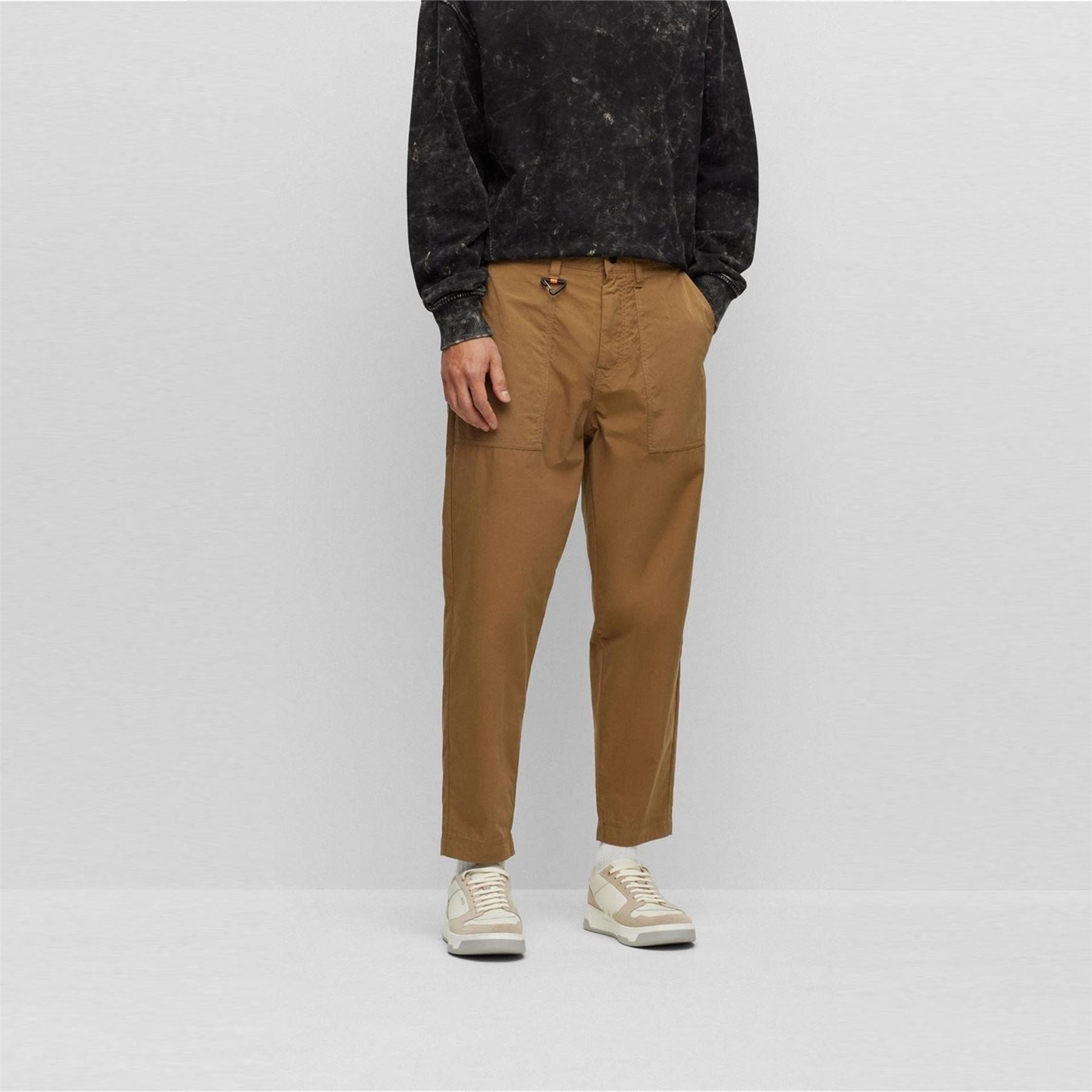 Boss Statum Solid Patterned Straight Cargo