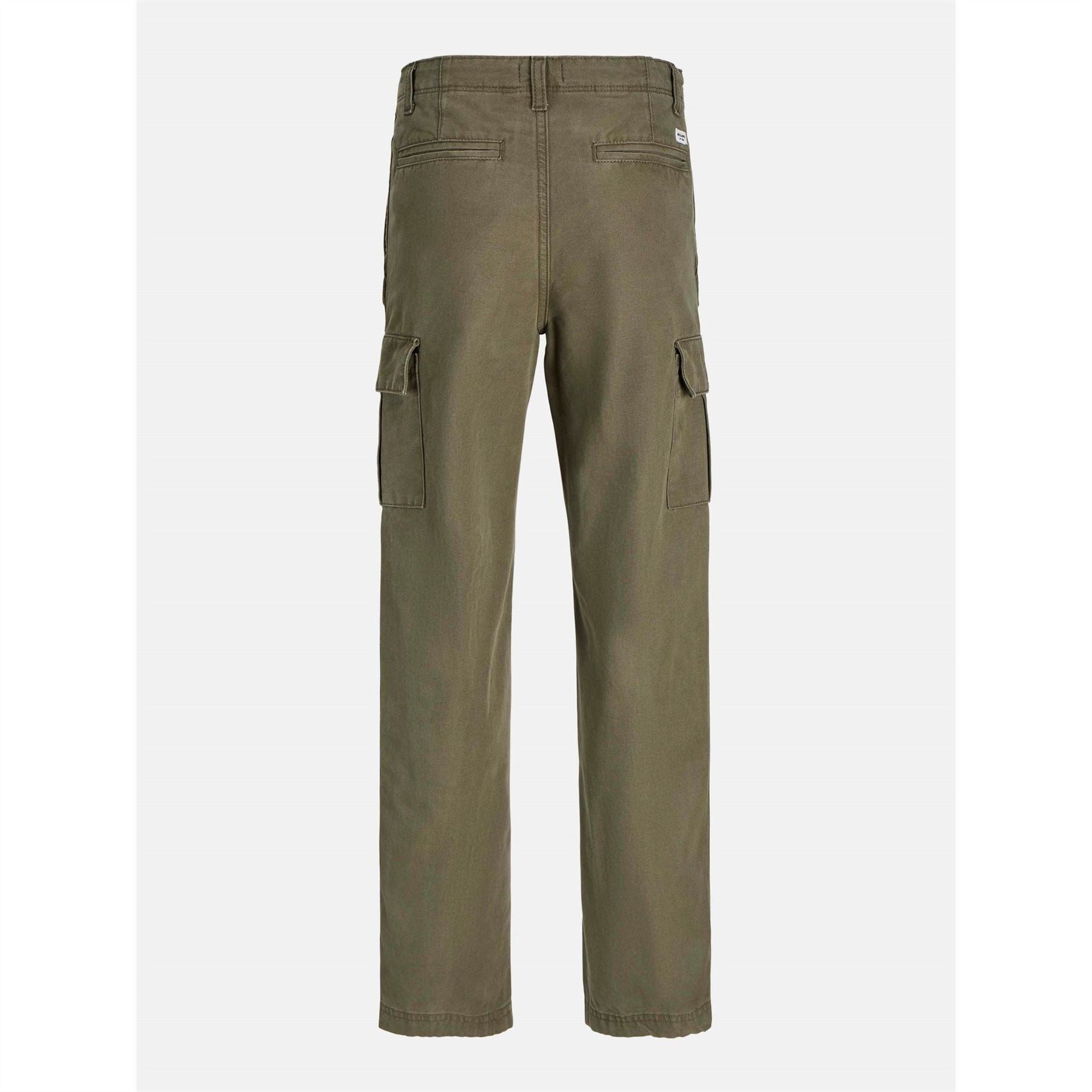 Jack and Jones Kane Barkley Solid Patterned Combat Pants
