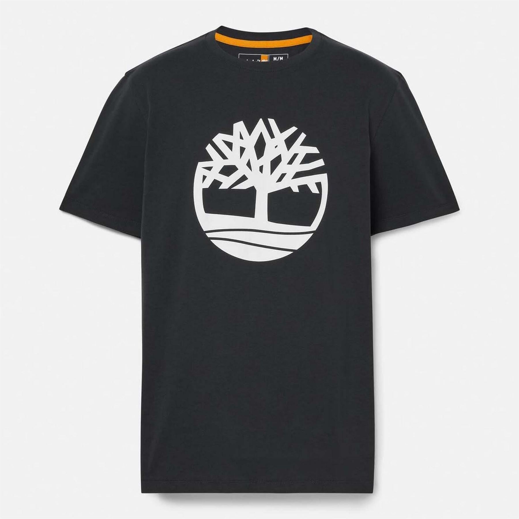 Timberland Northwood Tree Logo Short Sleeve T Shirt