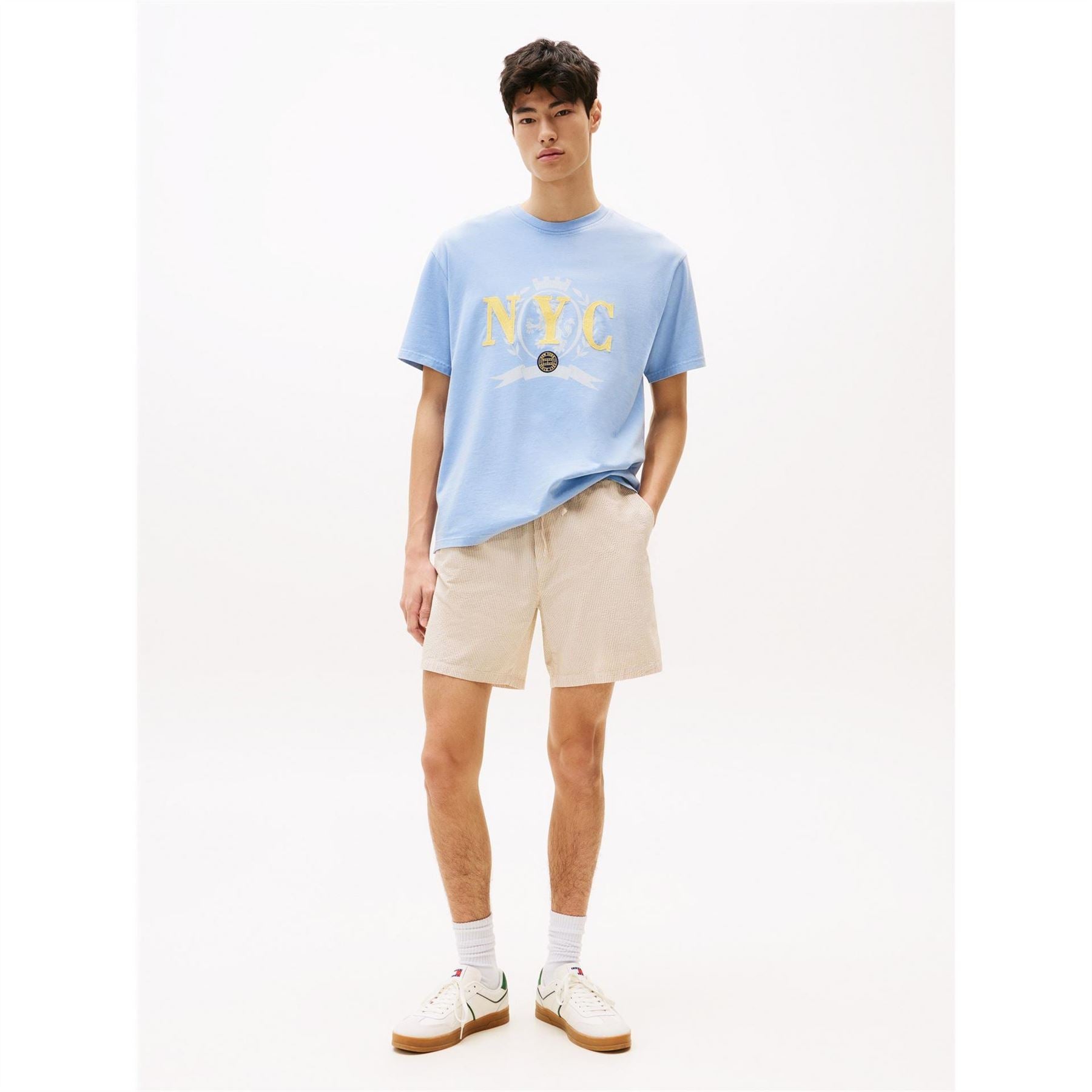 Tommy Jeans Seersucker Stripe Bermuda Shorts