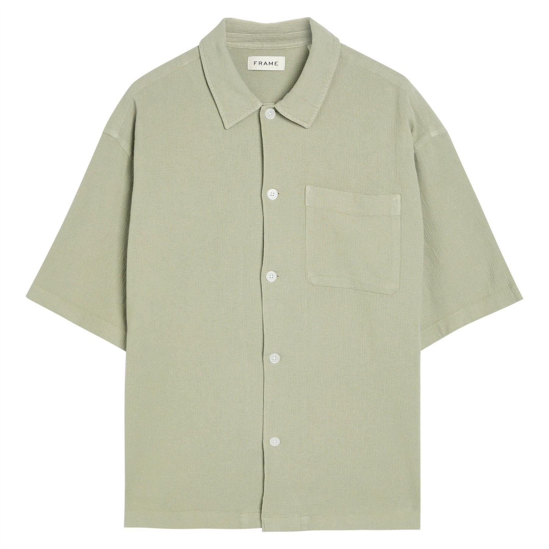 Frame Open Weave Shirt ss