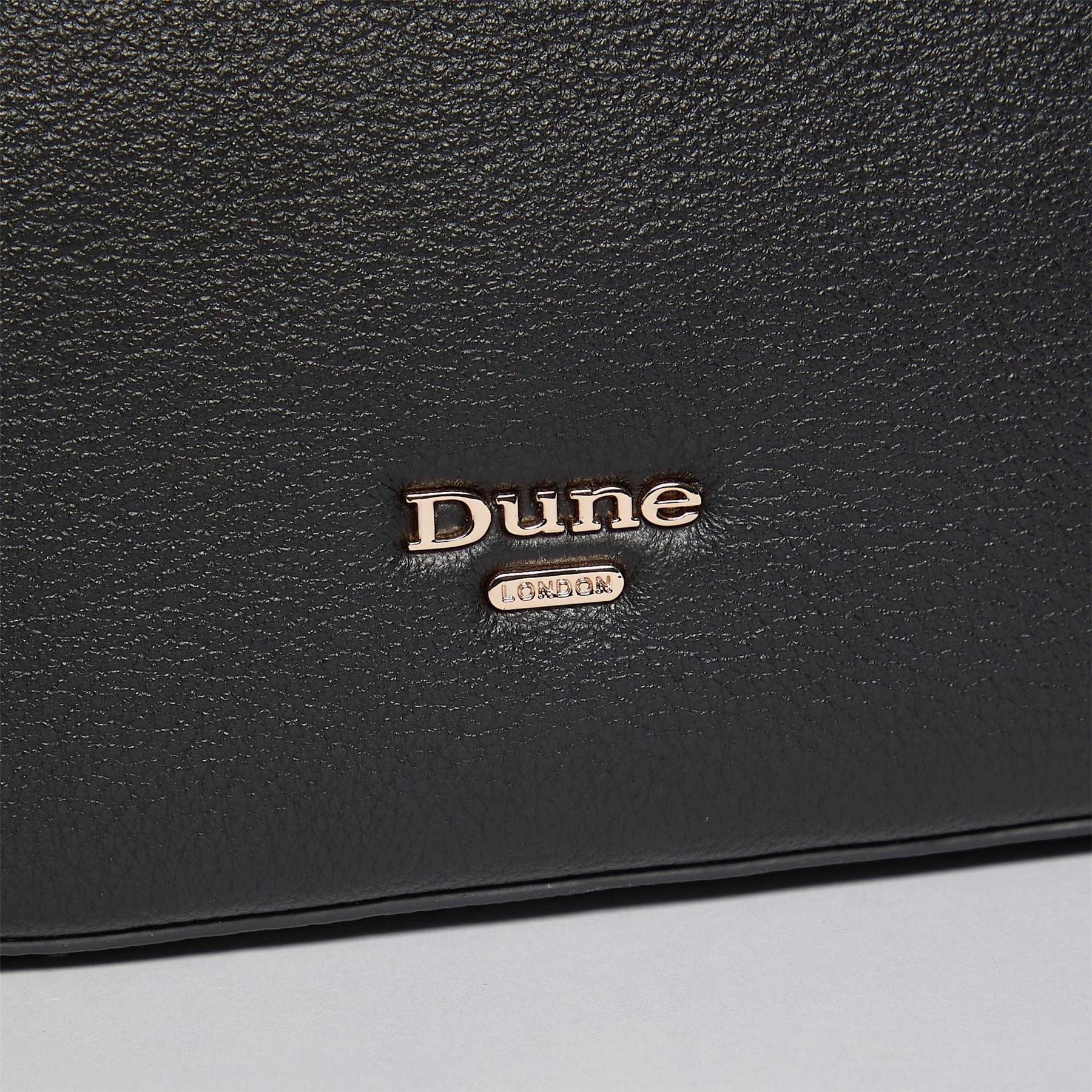Dune London Delicately Crescent Shape Hobo Bag with Gold Tone Hardware