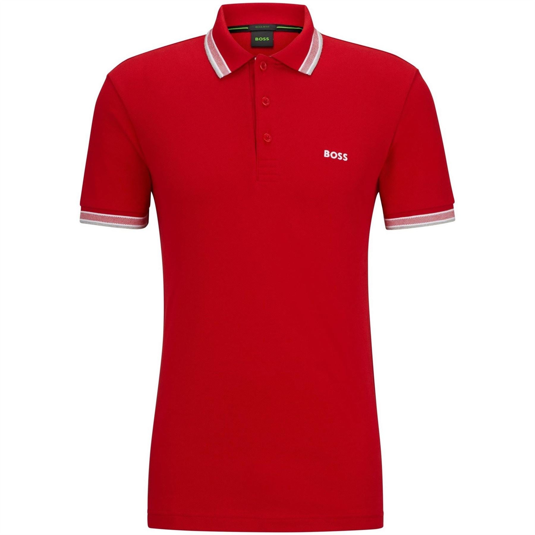 Boss BOSS GREEN Paddy Polo Shirt with Contrast Tipping