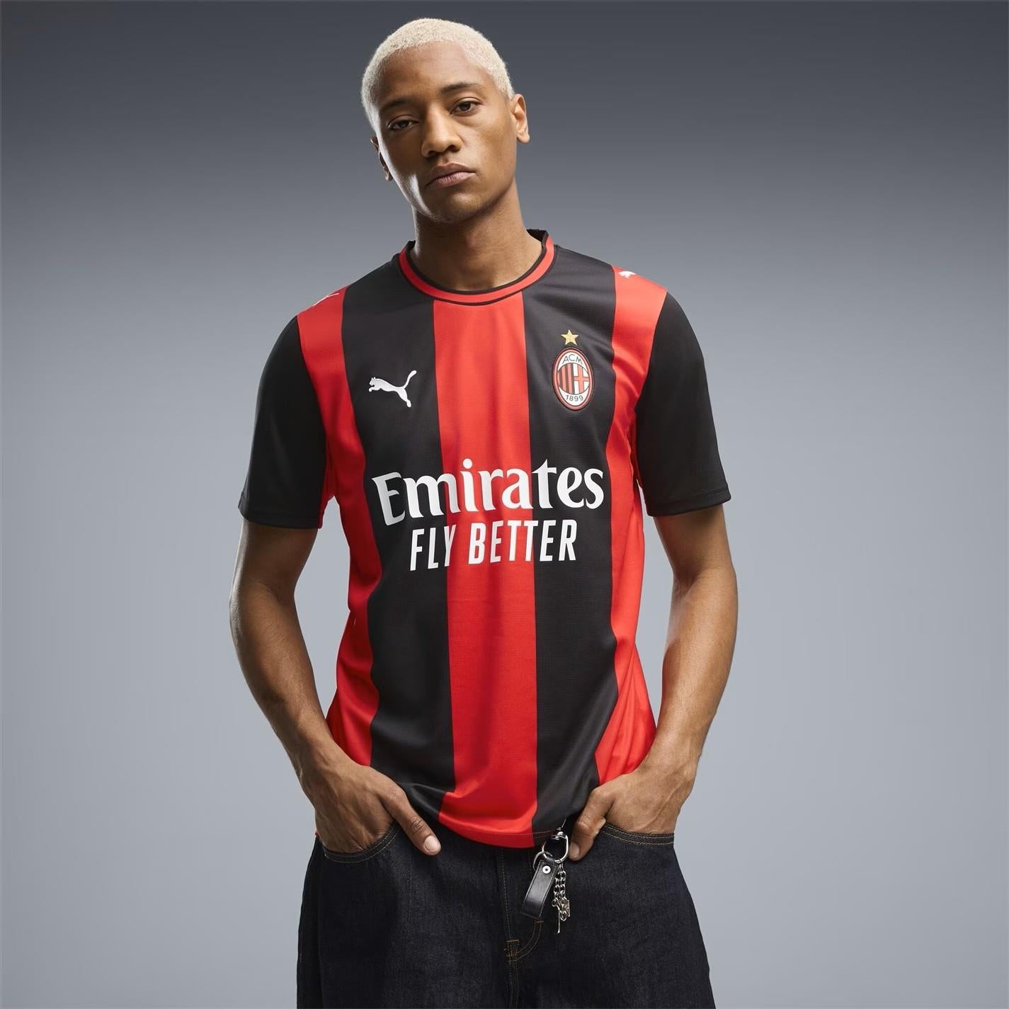Puma Mens Milan Home Shirt 2026 27