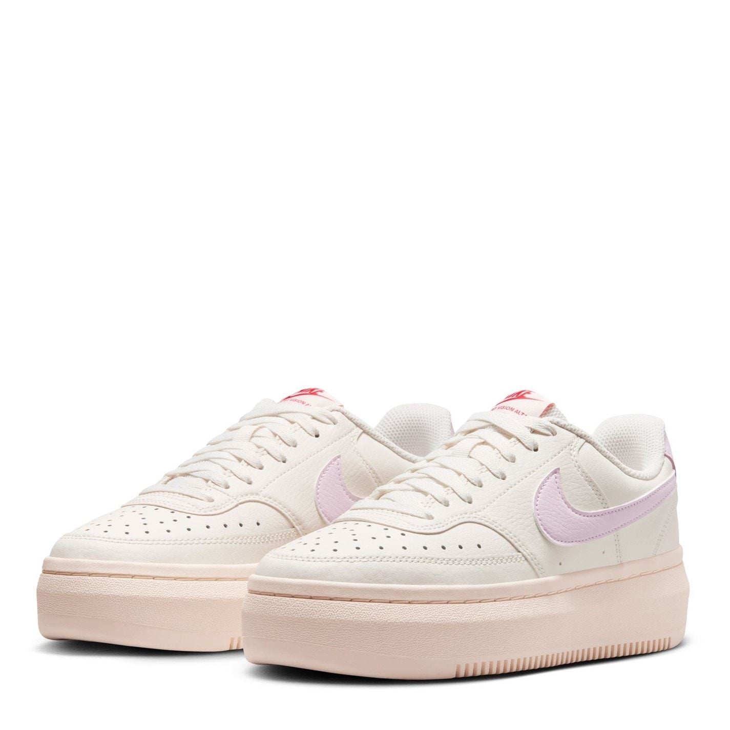 Nike Womens Court Vision Alta Leather Trainers