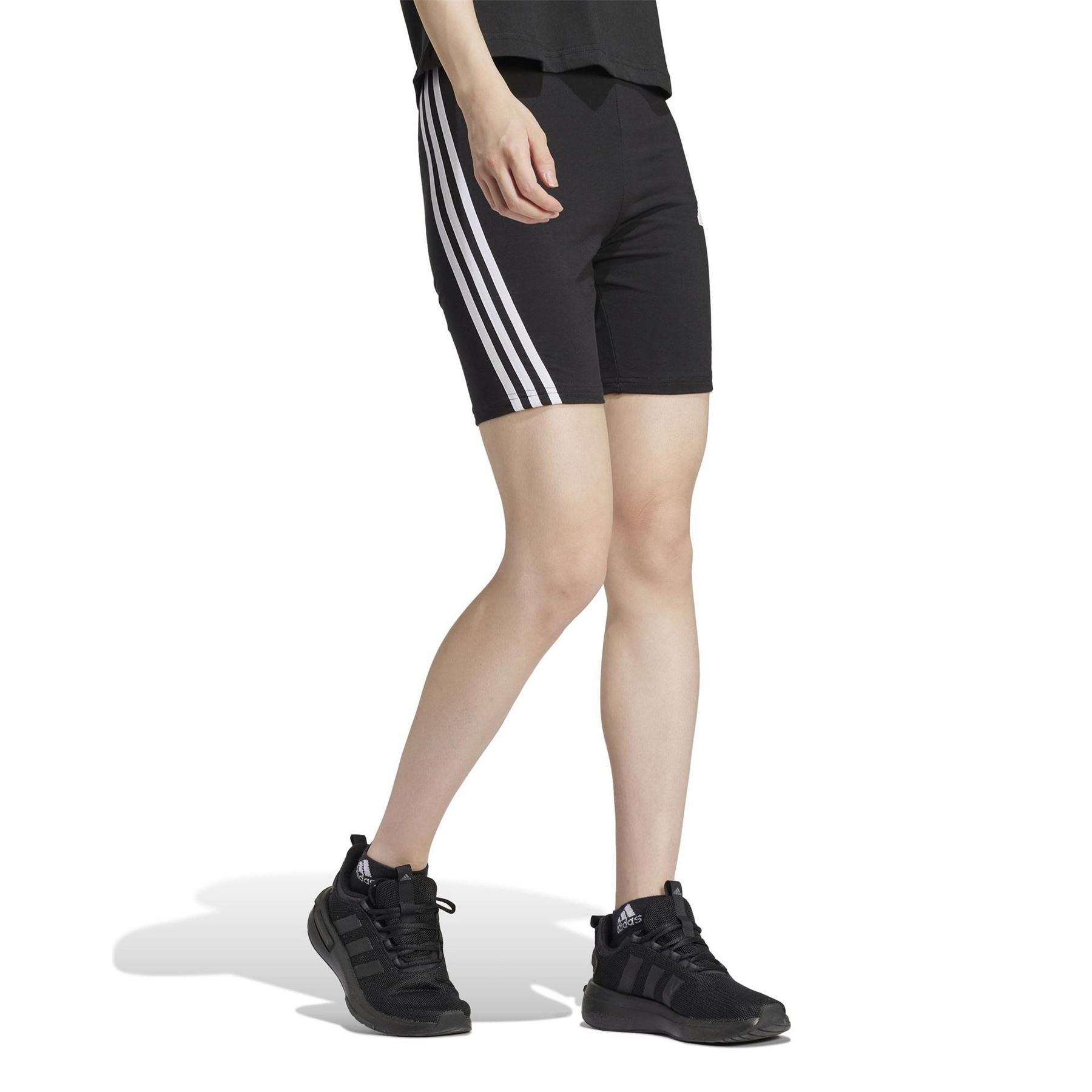adidas Womens Future Icons 3 Stripes Bike Shorts
