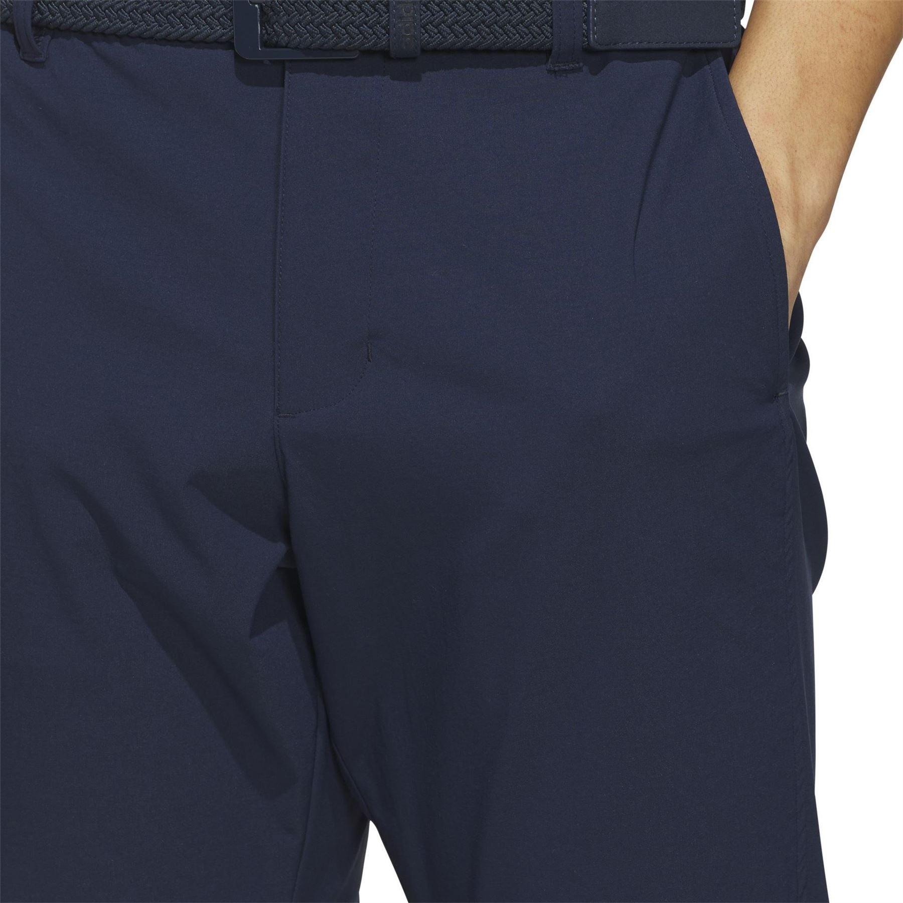 adidas Nylon Bold Logo Solid Patterned Slim Chinos