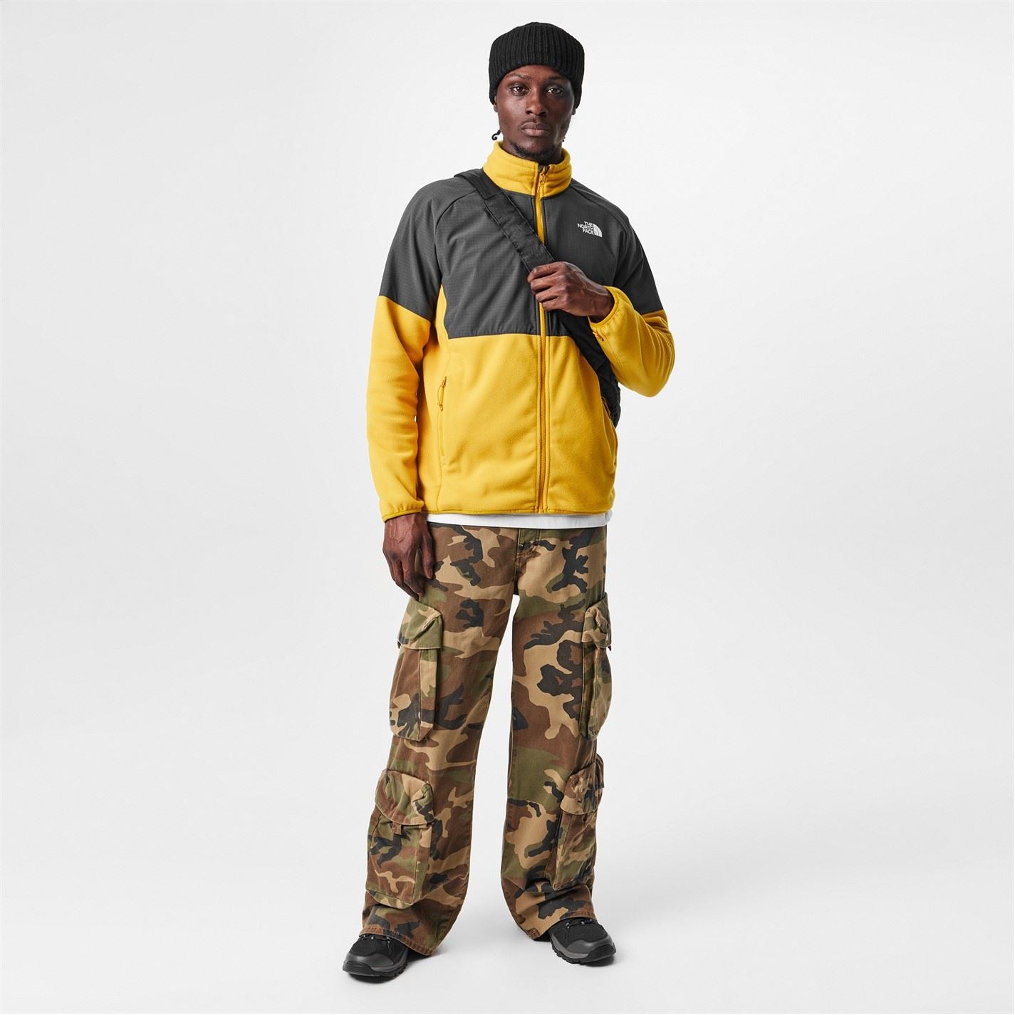 The North Face Glacier Funnel Neck Raglan Sleeve Sweatshirt