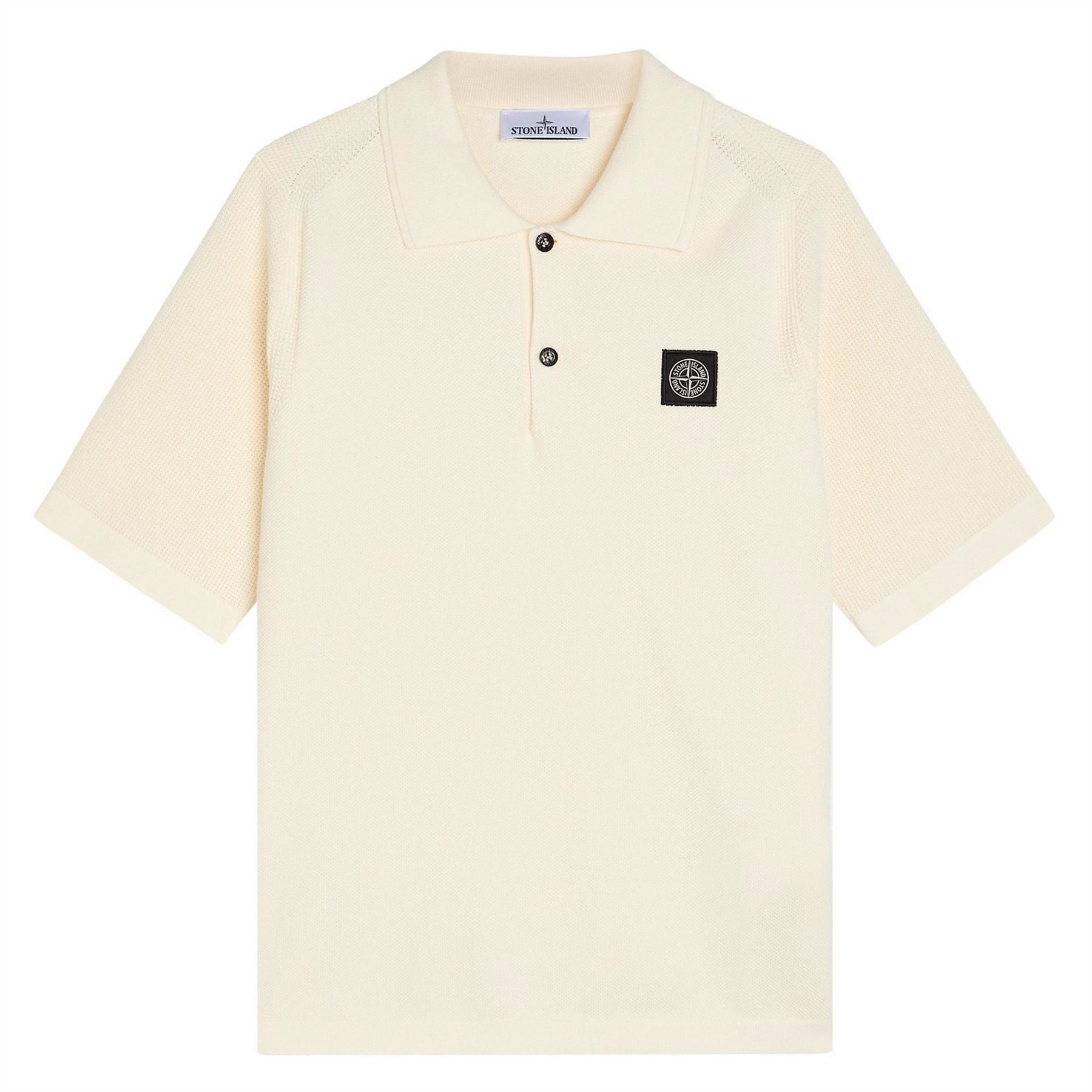 Stone Island Ss Knit Polo