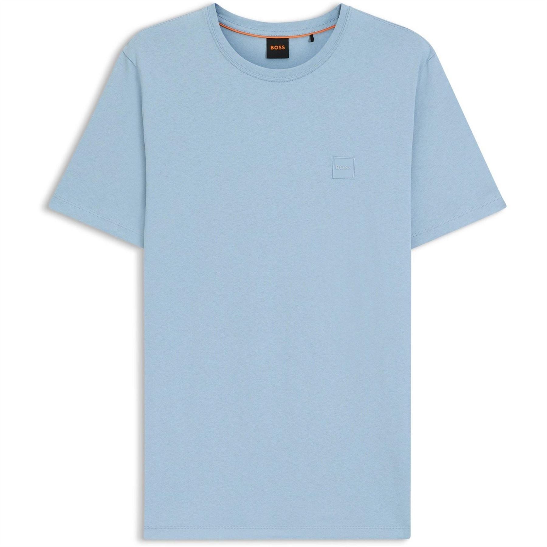 Boss BOSS ORANGE Tales T Shirt with Logo Patch Premium Cotton