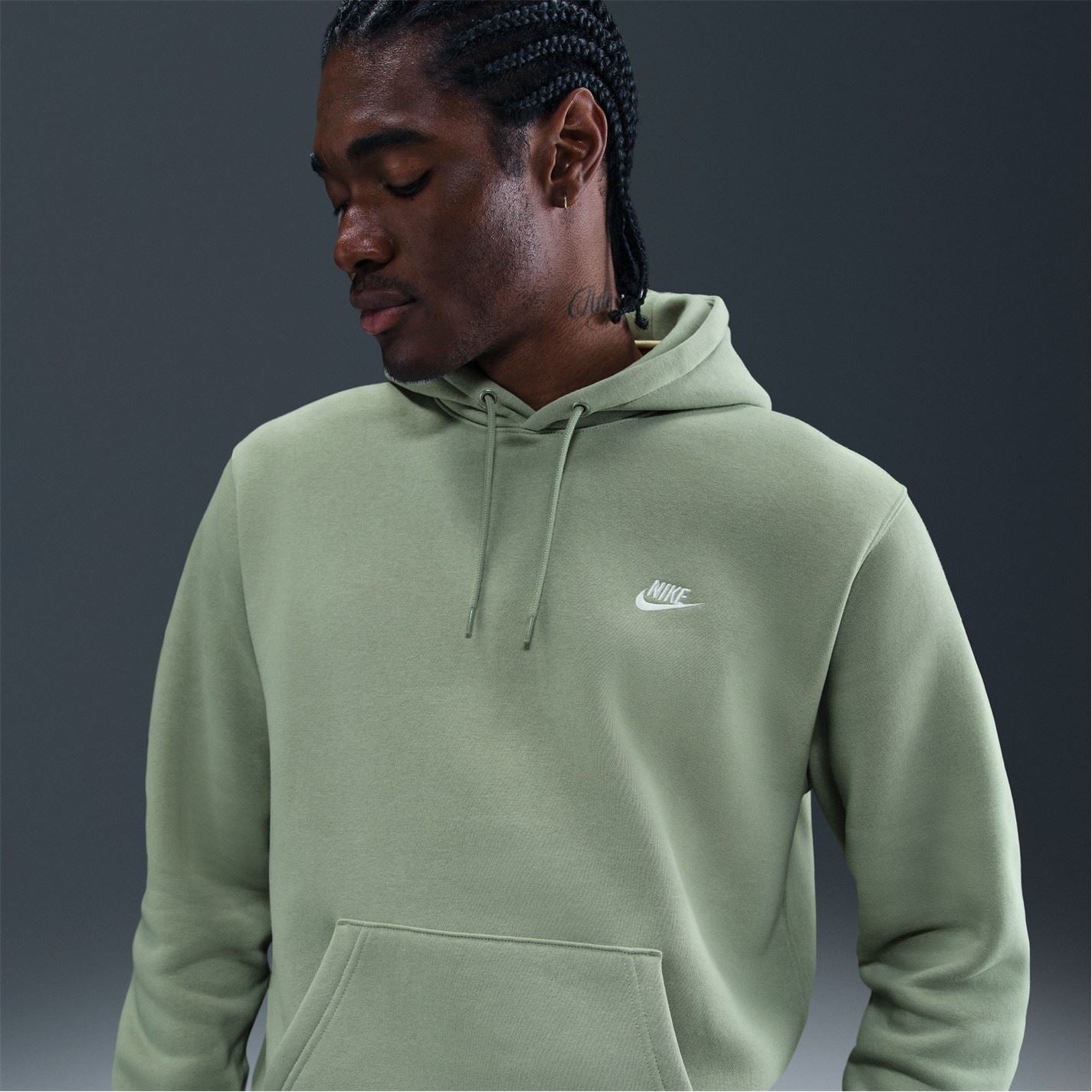 Nike Mens Sportswear Club Fleece Pullover Hoodie