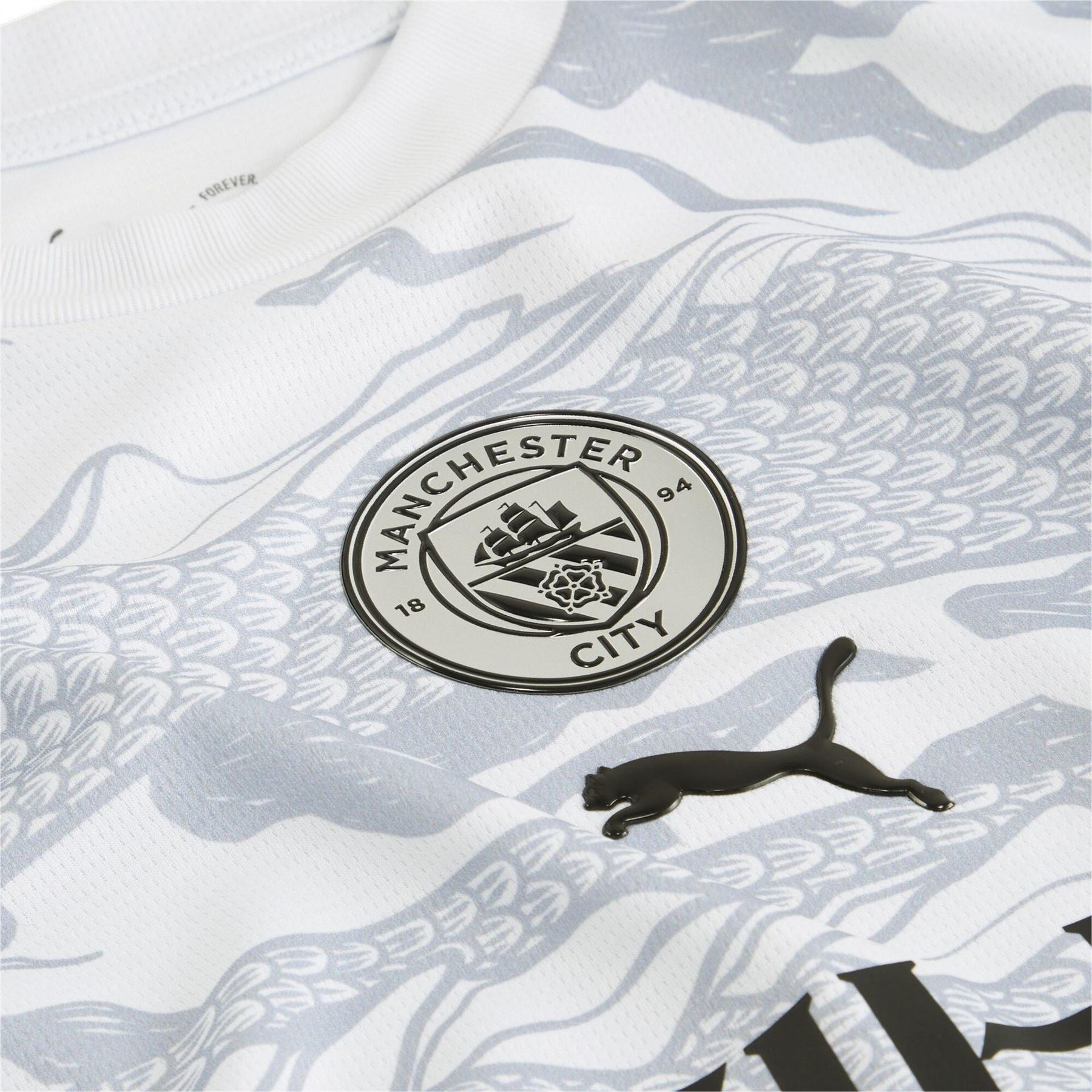 Puma City Fc Year Of The Dragon Shirt 2023 2024 Juniors