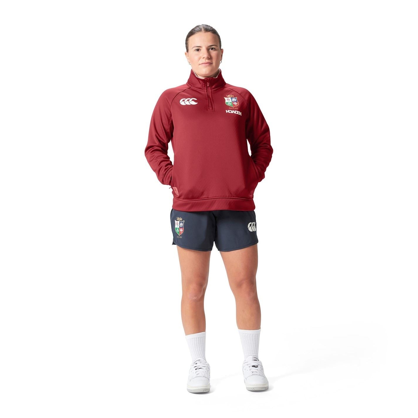 Canterbury Womens British And Irish Lions Quarter Zip Fleece 2025