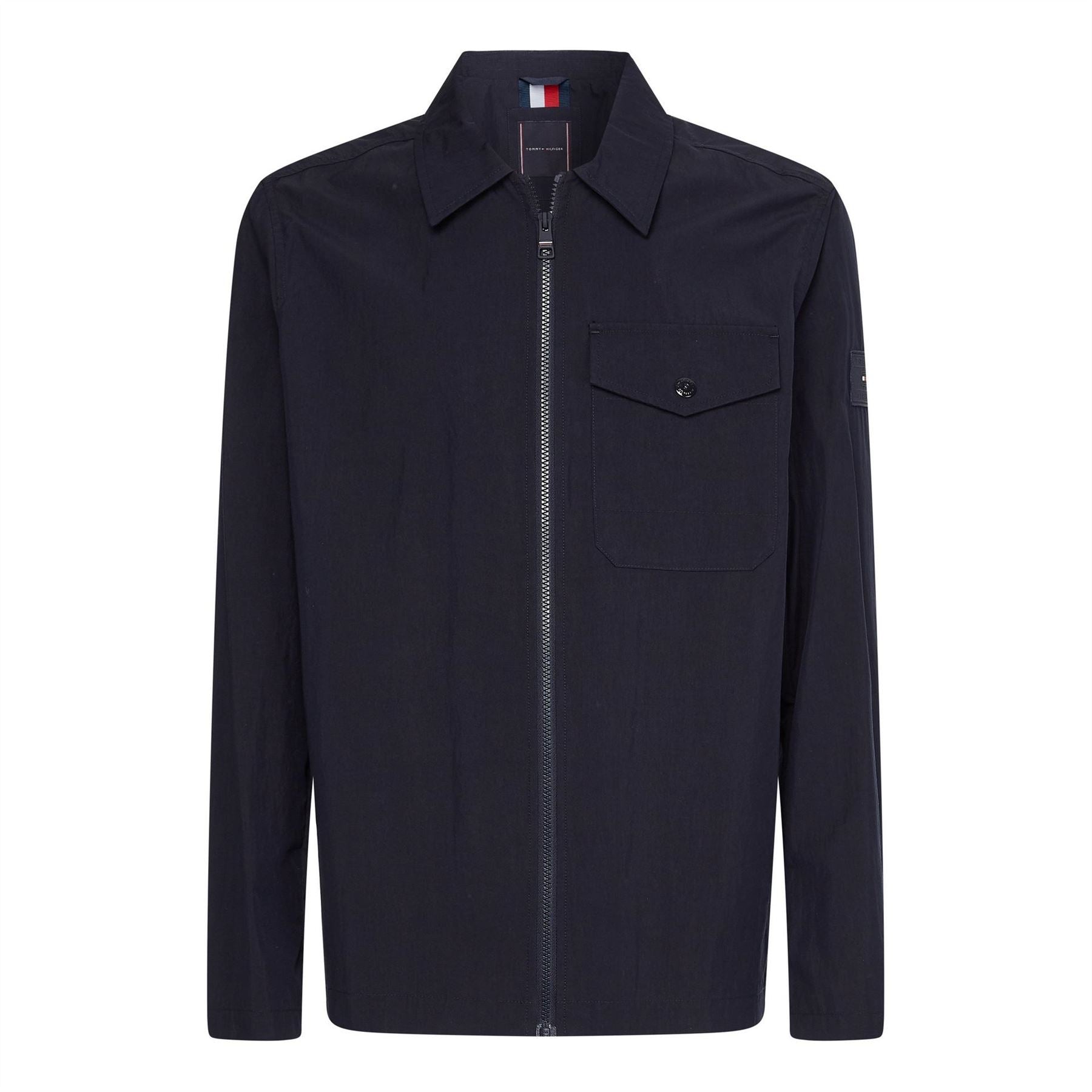 Tommy Hilfiger  Long Sleeve Zip Overshirt
