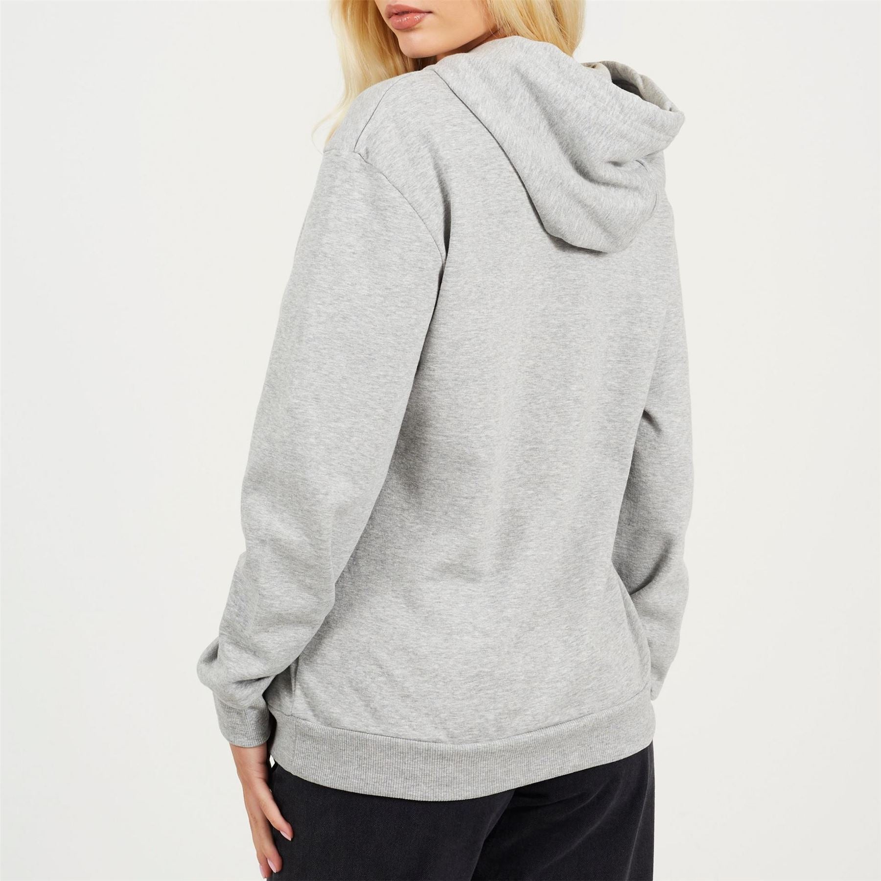Brave Soul Hooded Neck Long Sleeve Kangaroo Pocket Sweatshirt