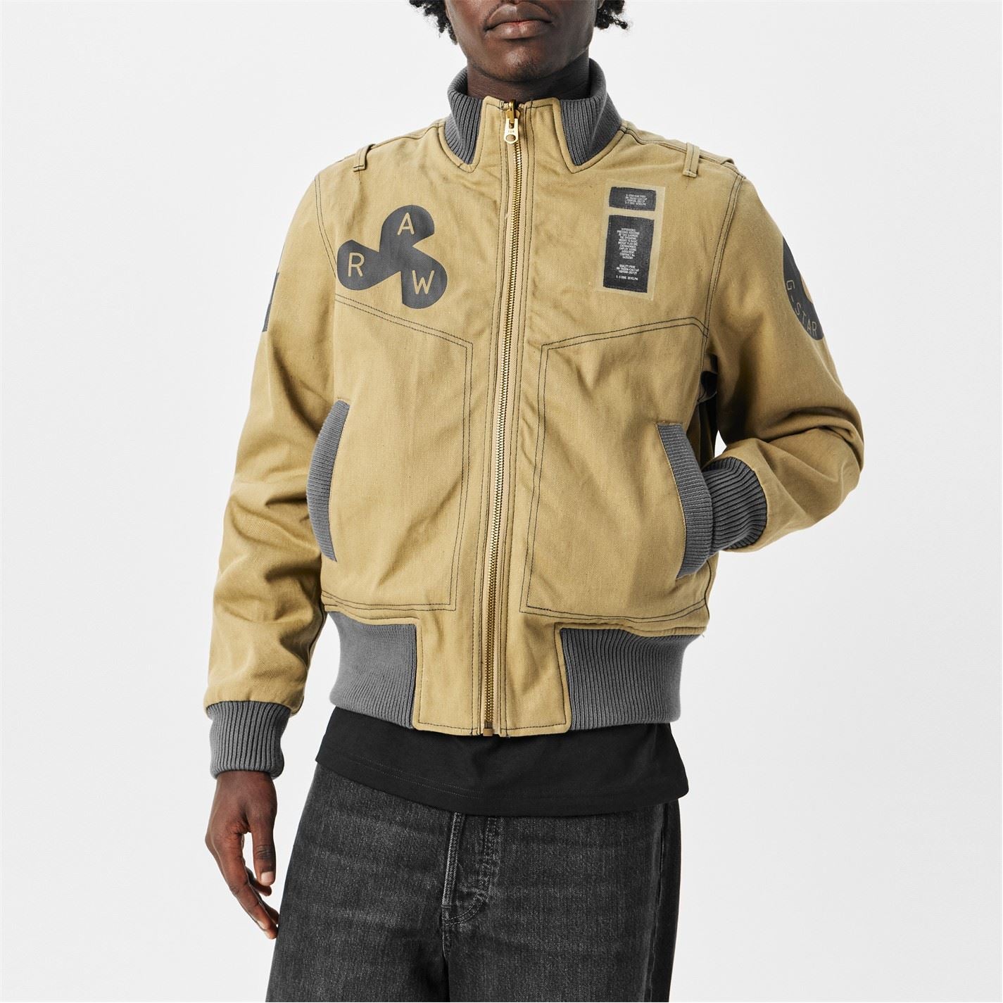 G Star Selvedge Bomber Jacket