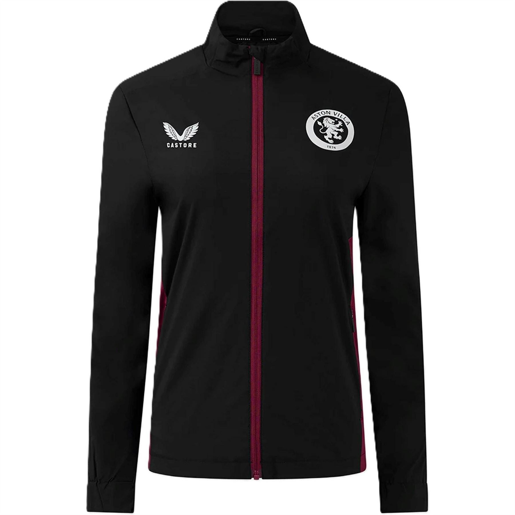 Castore Solid Patterned Zipped Pocket Track Jacket