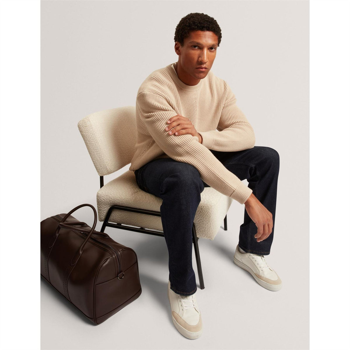 Ted Baker Long Sleeve Crew Neck Jumper