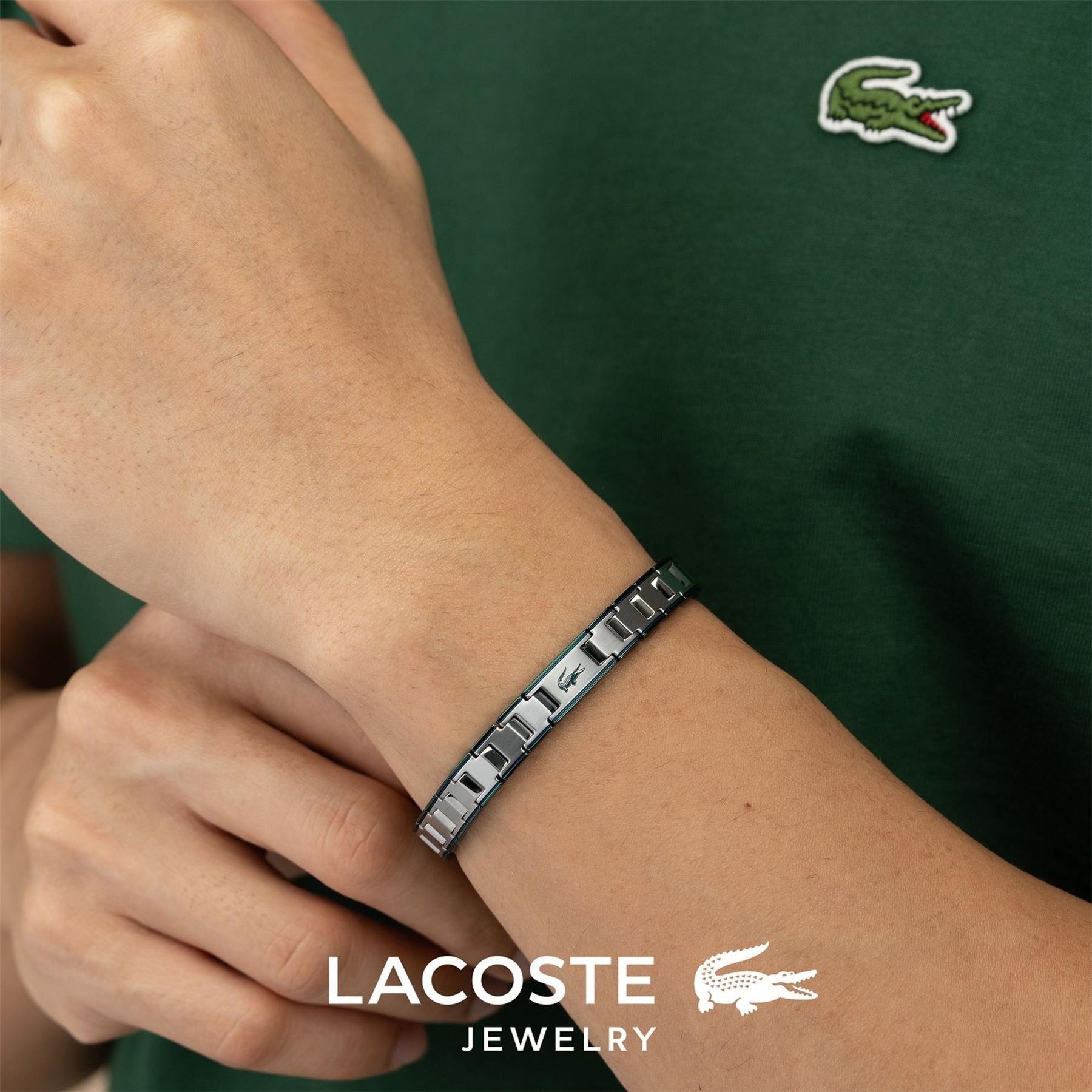 Lacoste Mens Metropole Edge  Bracelet