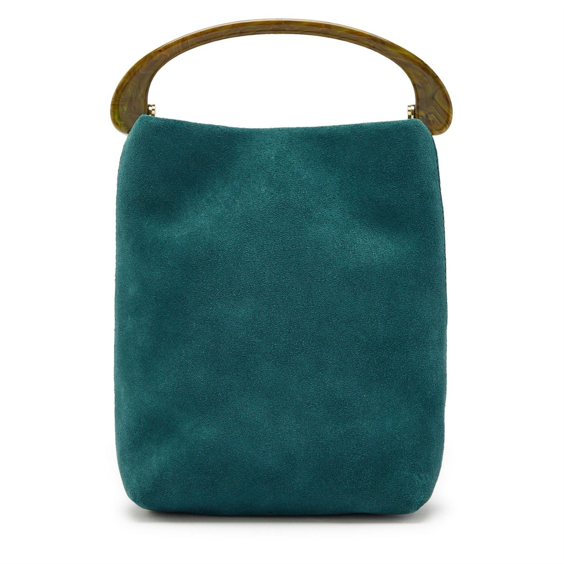 Dries Van Noten Suede Bag Top Handle