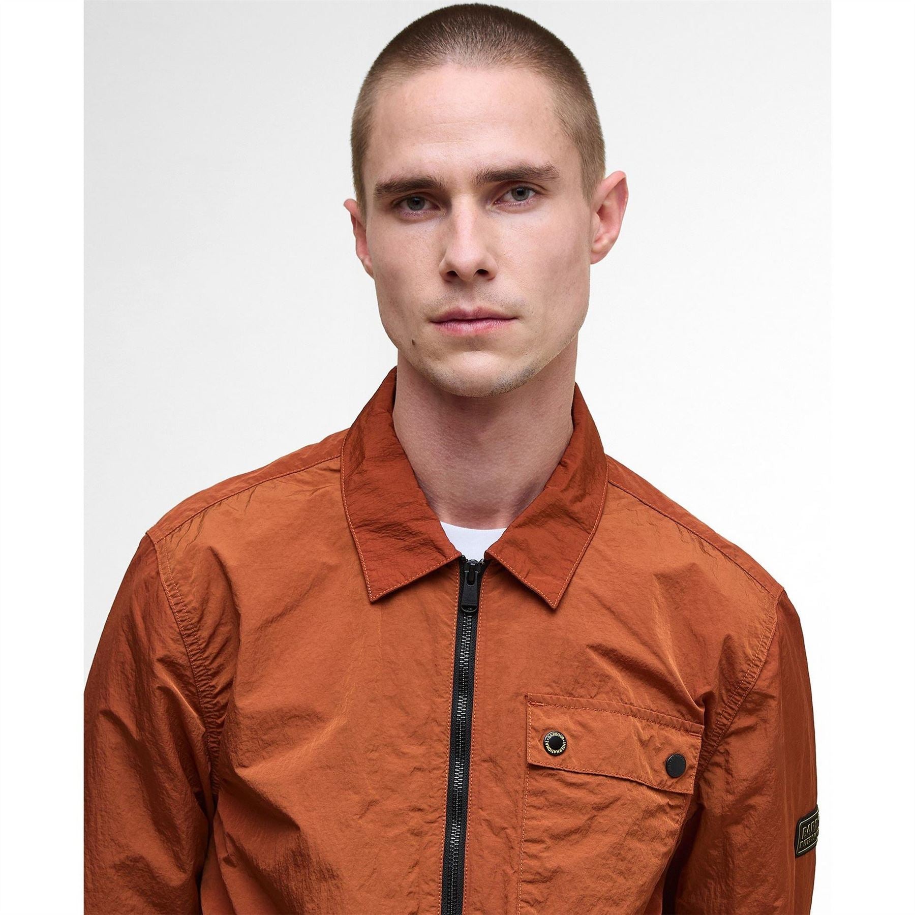 Barbour International Inline Zip Through Overshirt