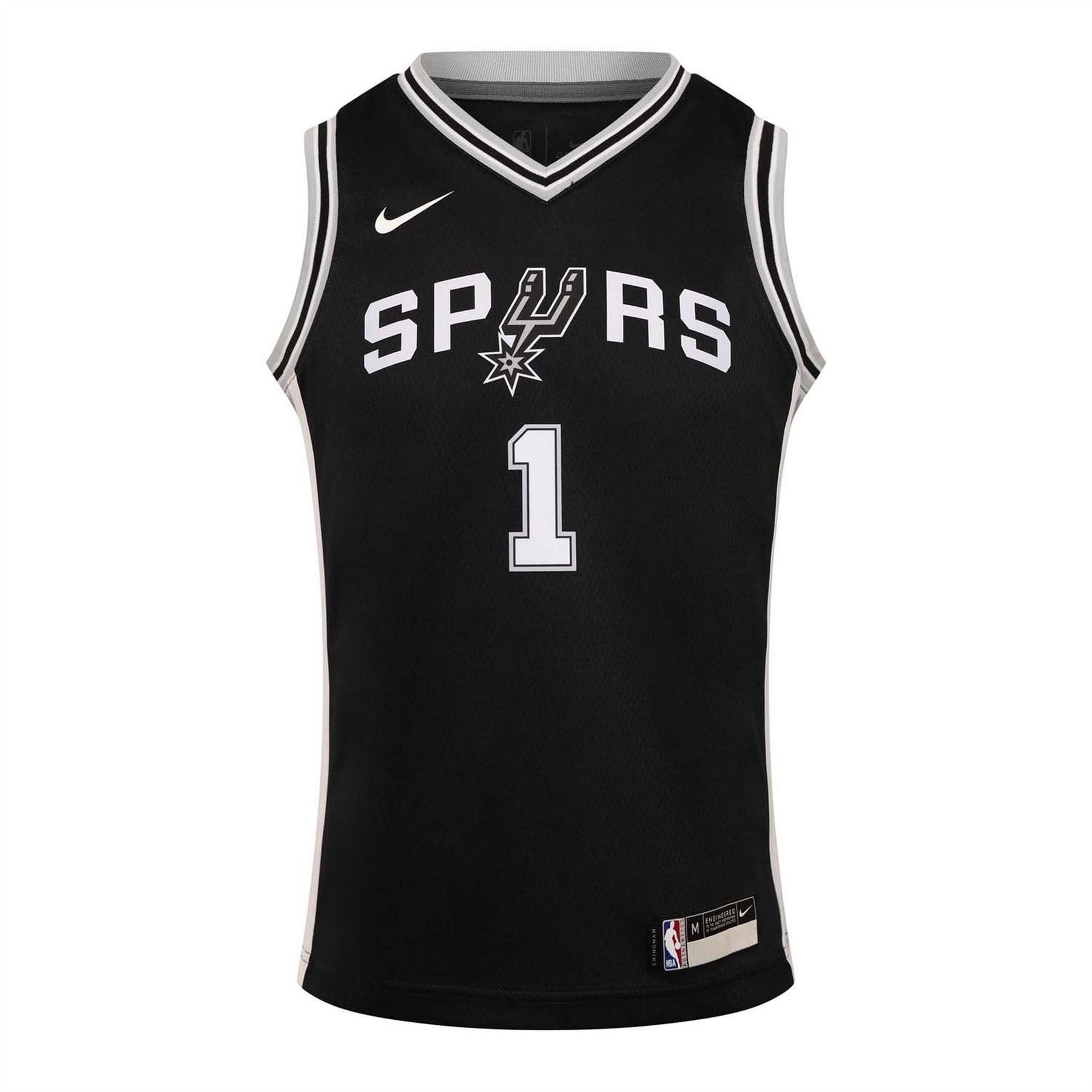 Nike Antonio Spurs Wembanyama #1 Jersey
