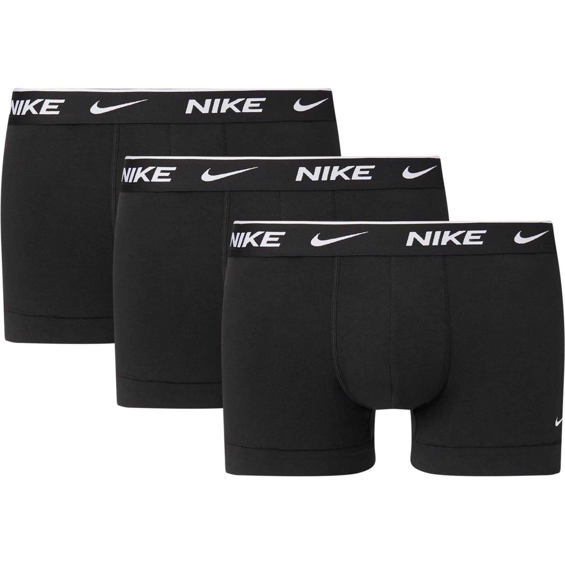 Nike Mens 3 Pack Everyday Cotton Trunks