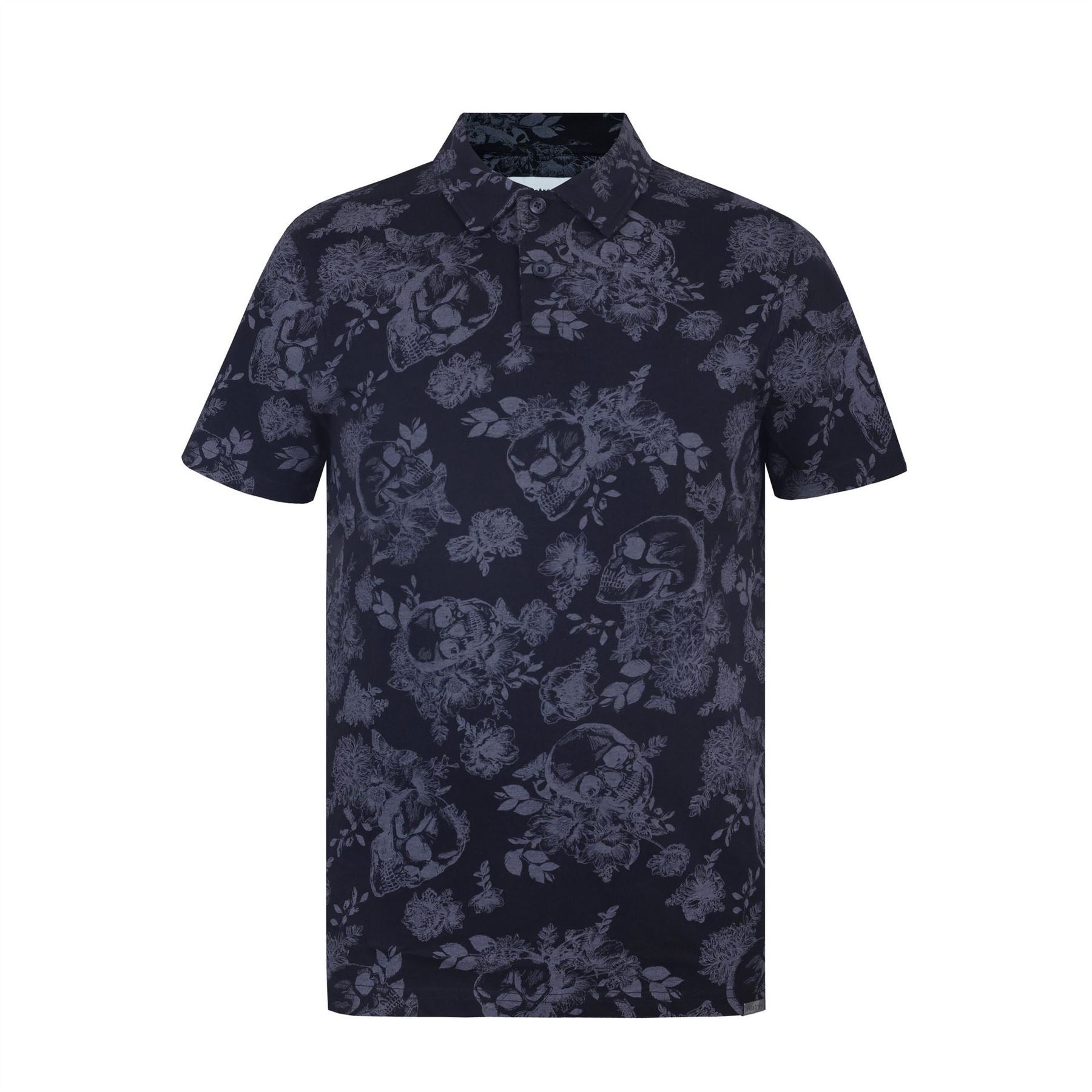 Firetrap Mens All Over Print Polo Top