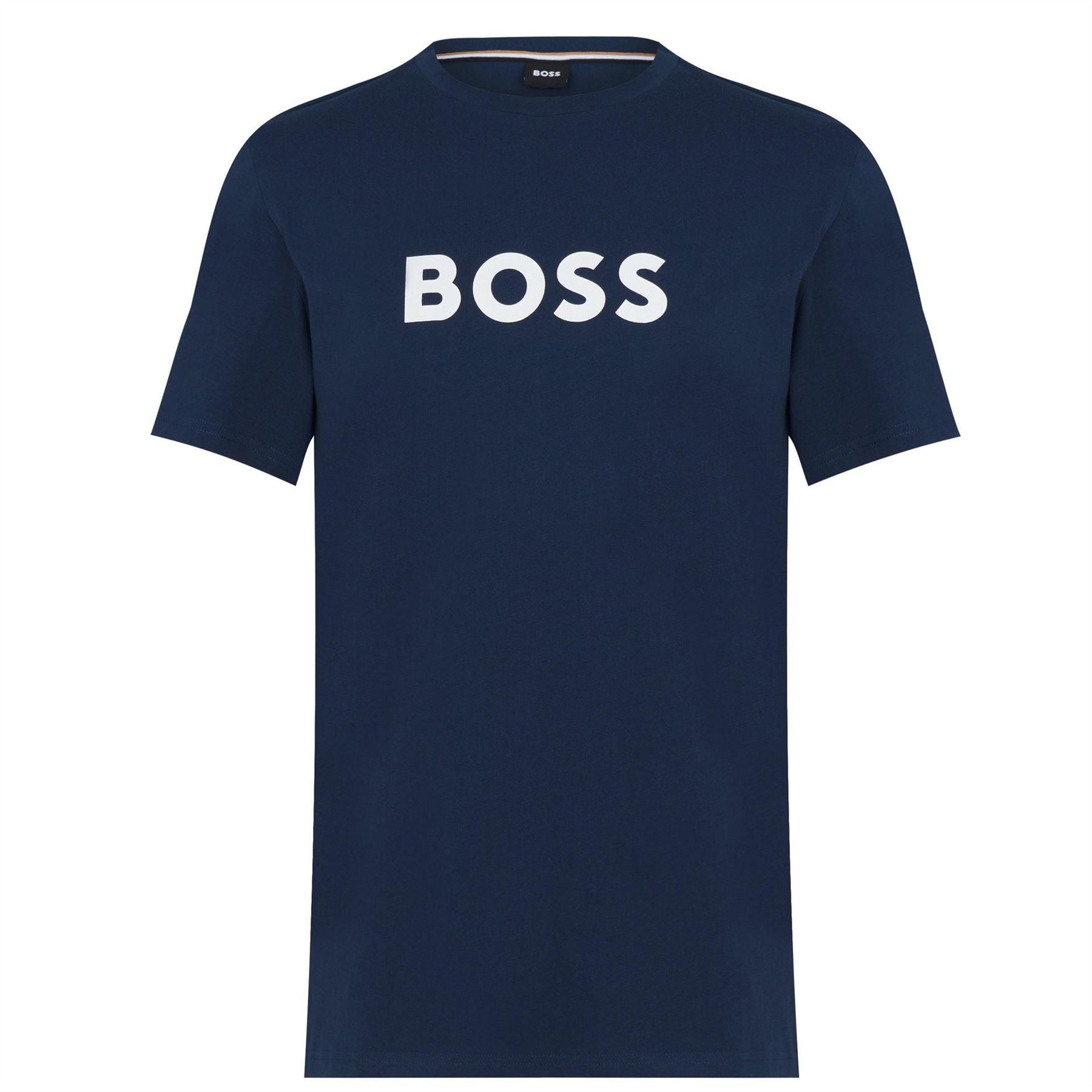 Boss BOSS Bodywear Short Sleeve T Shirt with Logo Print Detail