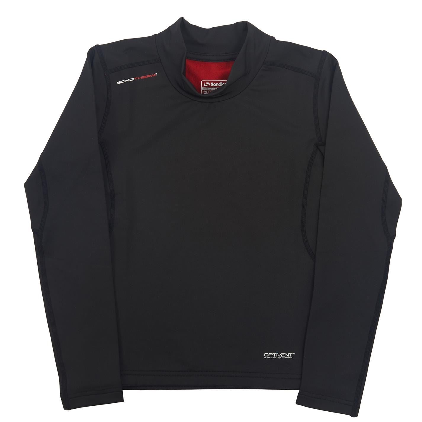 Sondico S Therm Mock Collar Top Junior Boys