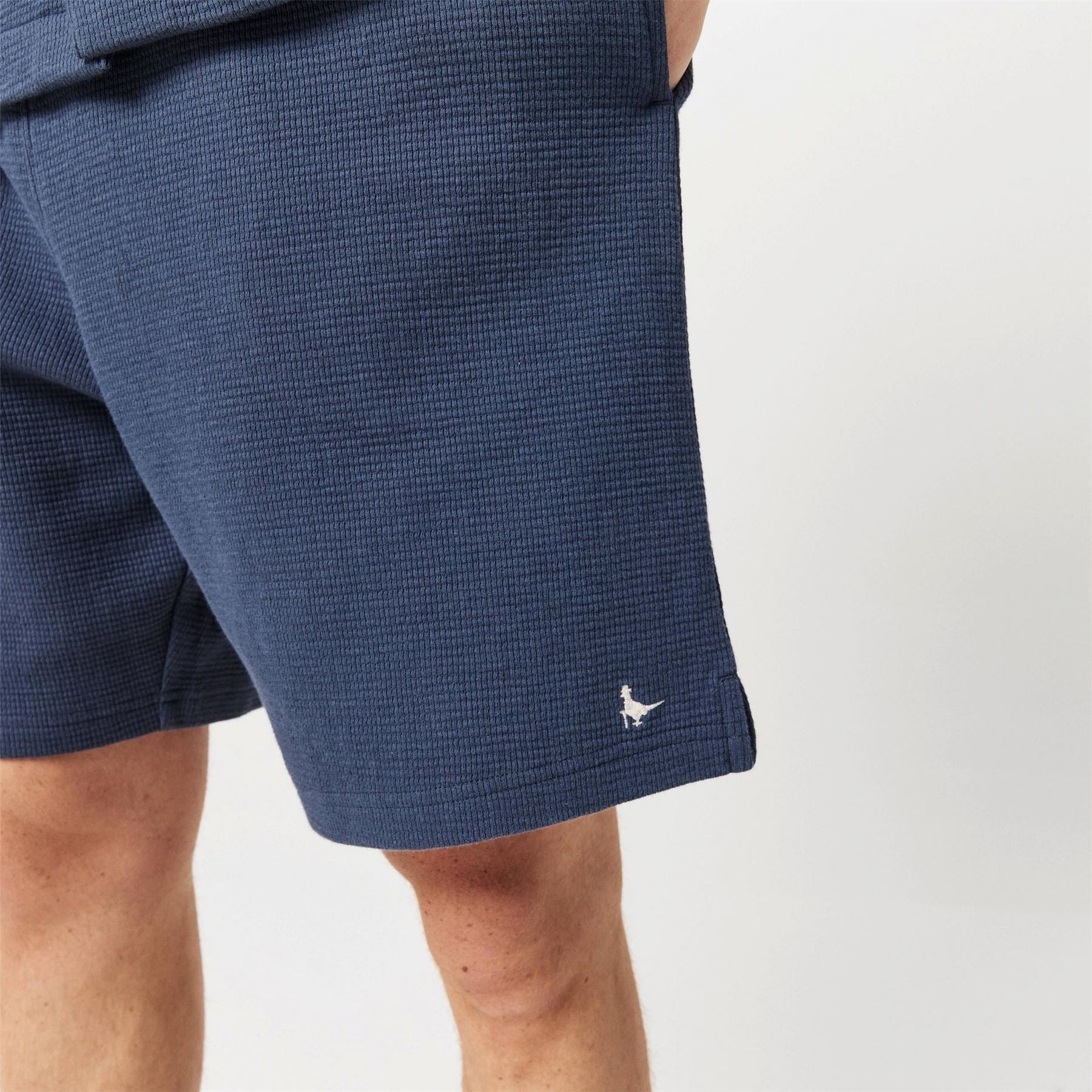 Jack Wills Waffle Bermuda Sweat Shorts with Elasticated Waistband