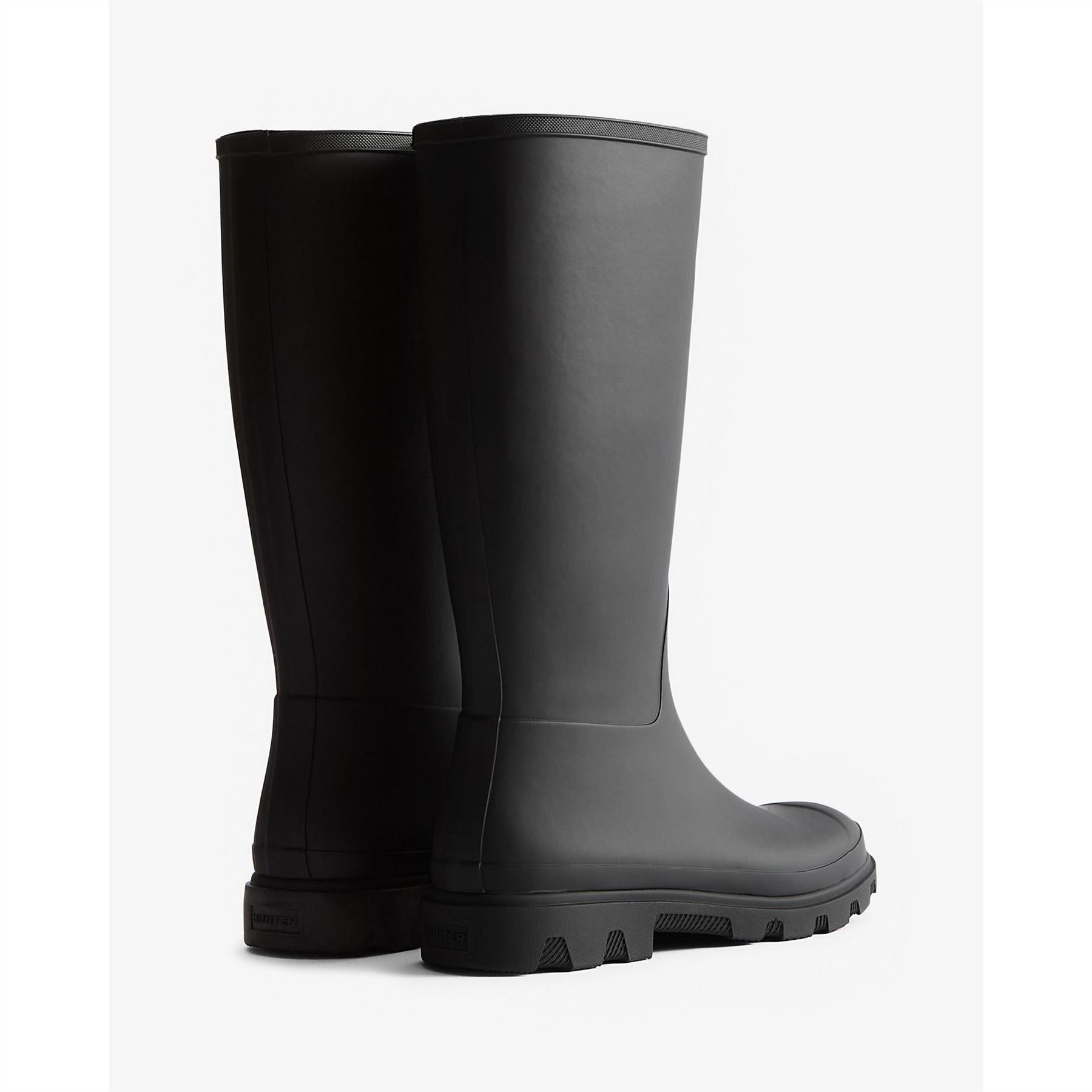 Hunter Downpour Tall Rain Boots with Lug Sole