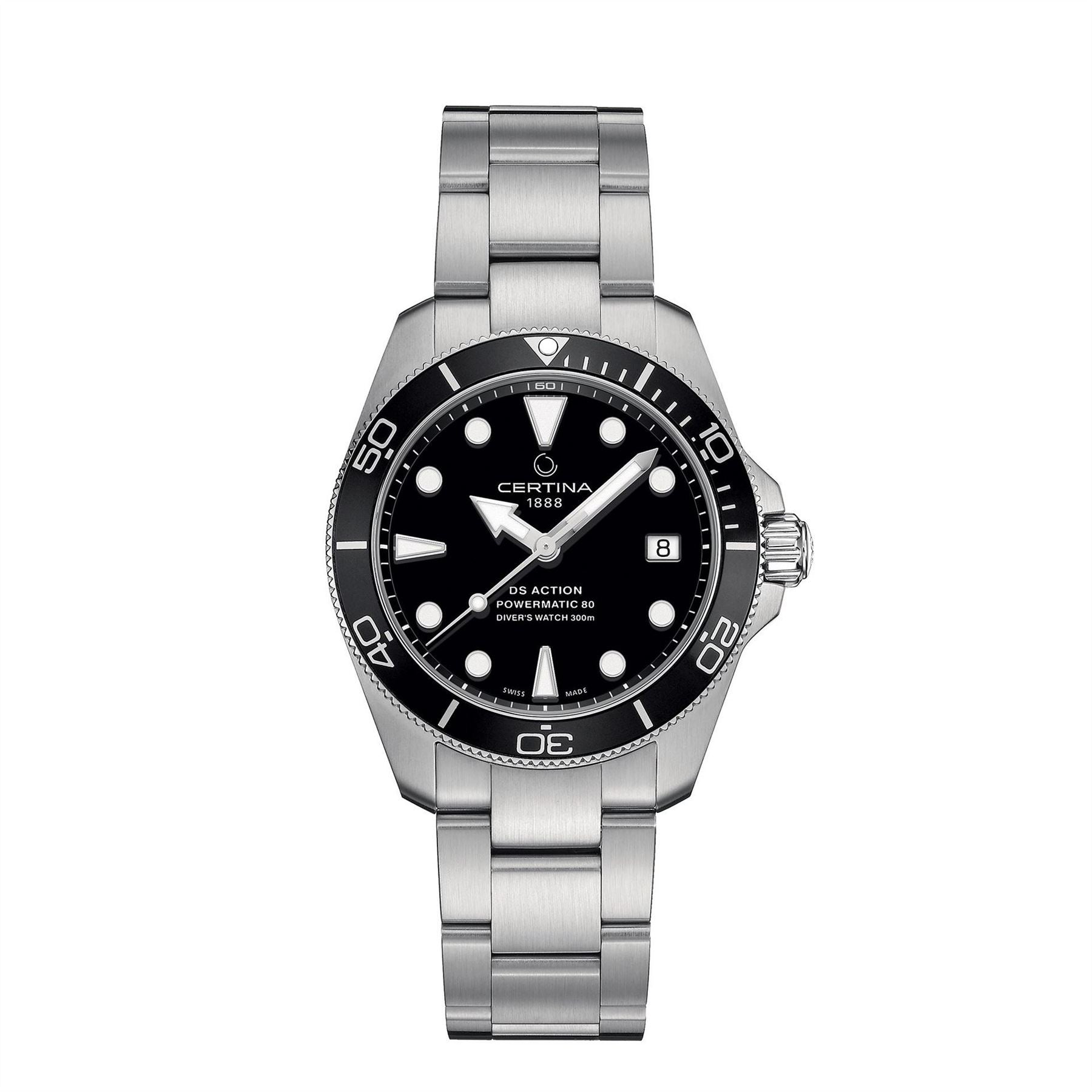 Certina Adults Action Diver 10 Auto Analogue Watch