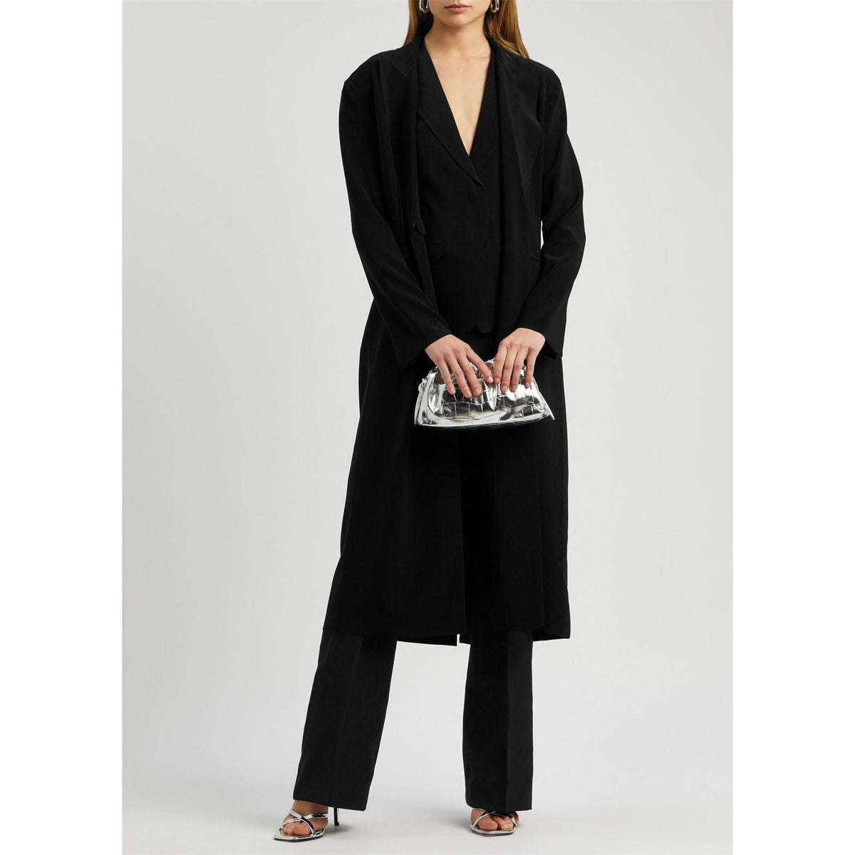 Norma Kamali Single Breasted Coat