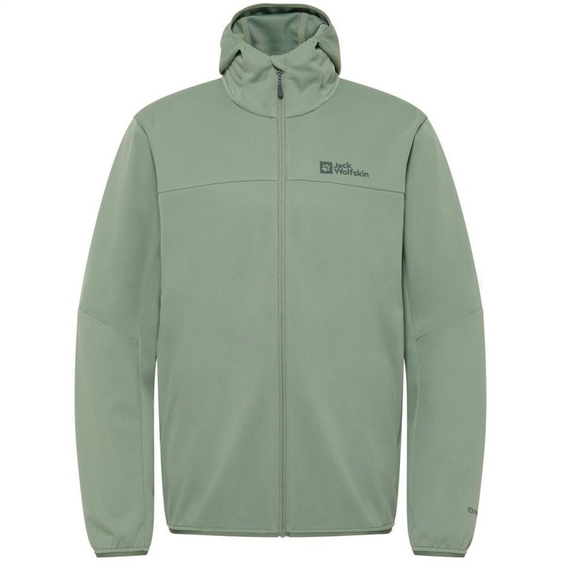 Jack Wolfskin Feldberg Water Resistant Windproof Hooded Long Sleeve Softshell Jacket