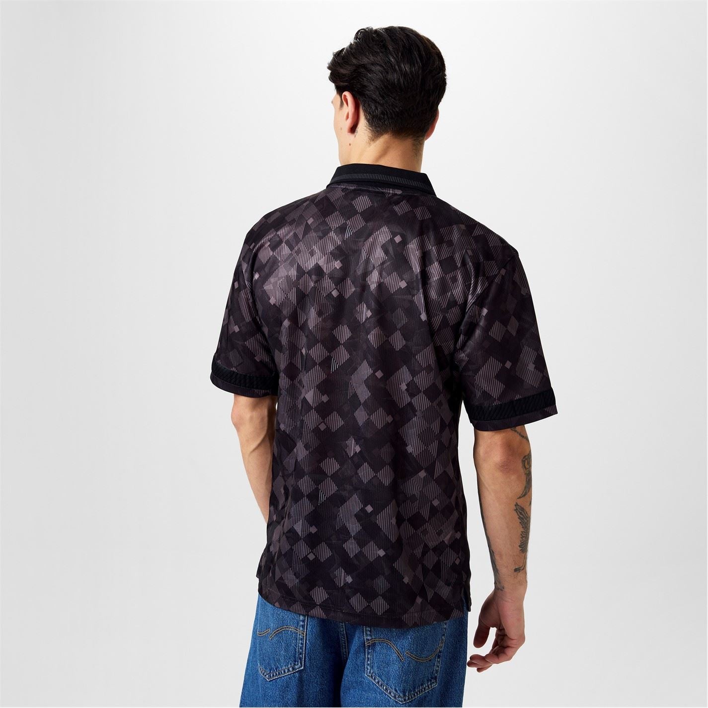 Score Draw England 1990 Black Out RetrOvershirtt