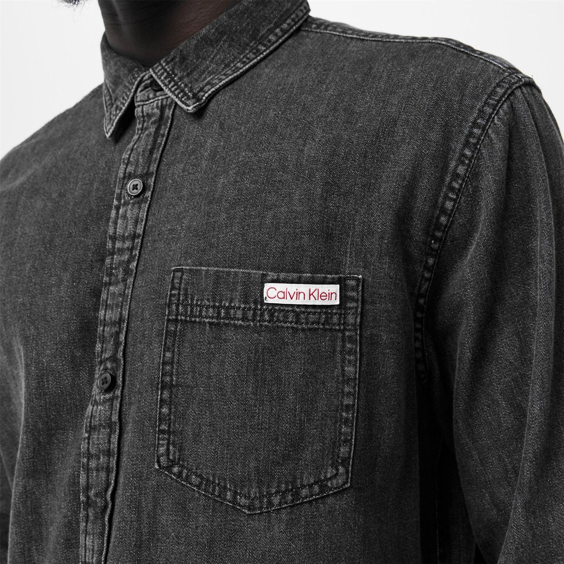 Calvin Klein Jeans Ckj Vail Long Sleeve Denim Shirt