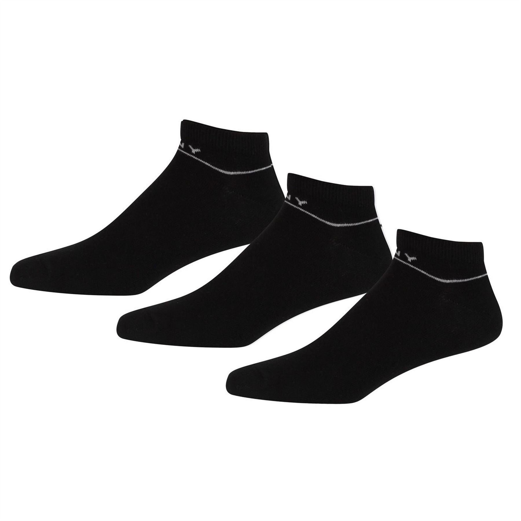 DKNY Mens 3 Pack Trainer Liners Jefferson