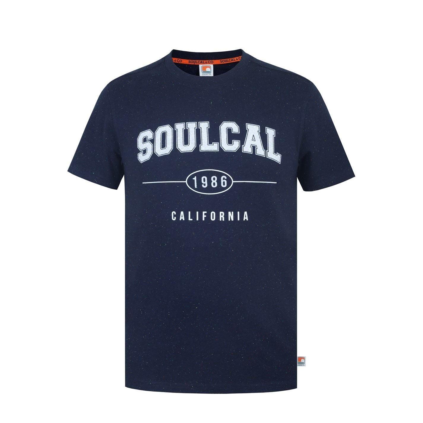 SoulCal Regular Fit Geographic Print Crew Neck T-Shirt