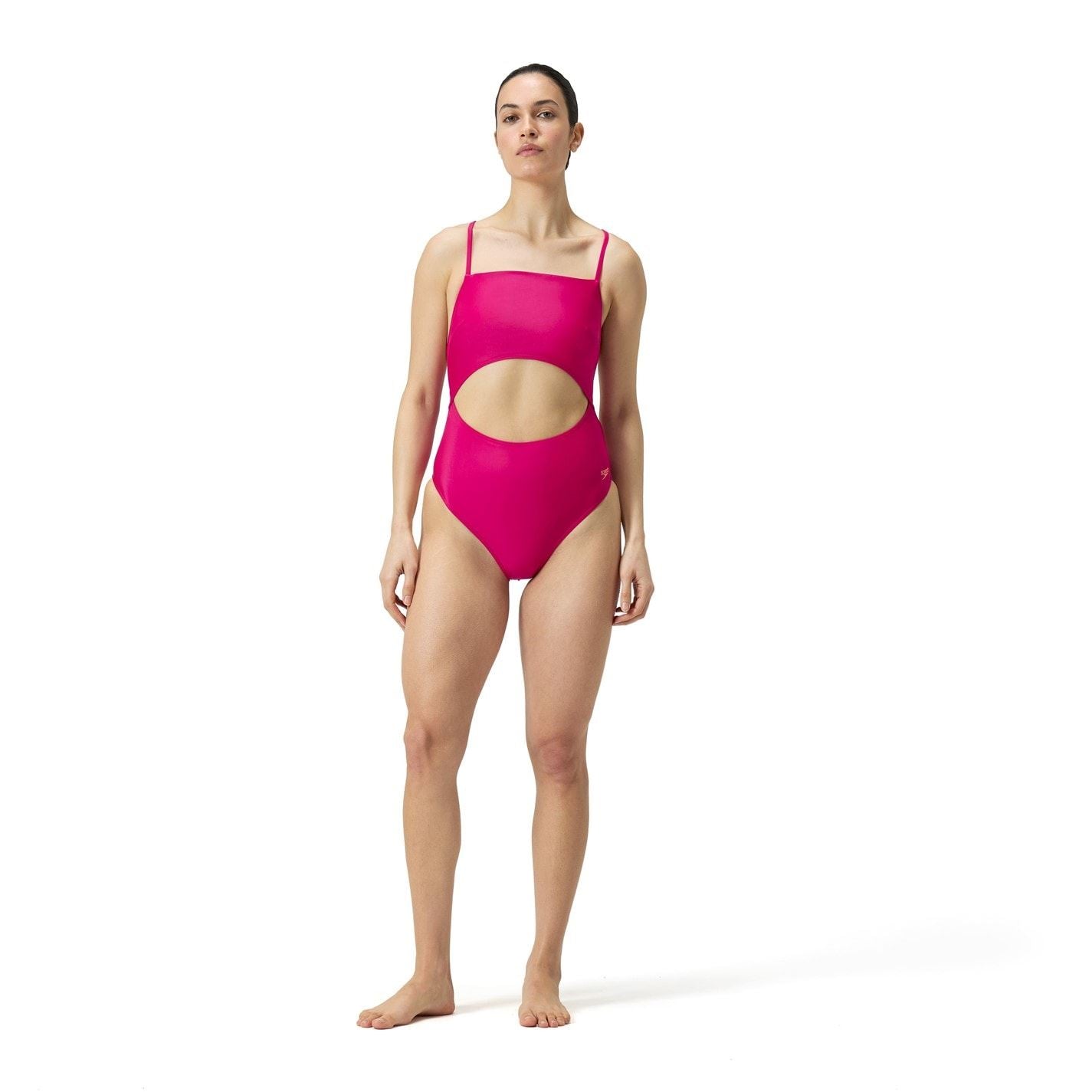 Speedo Cut-Out Swimsuit with Tie Back
