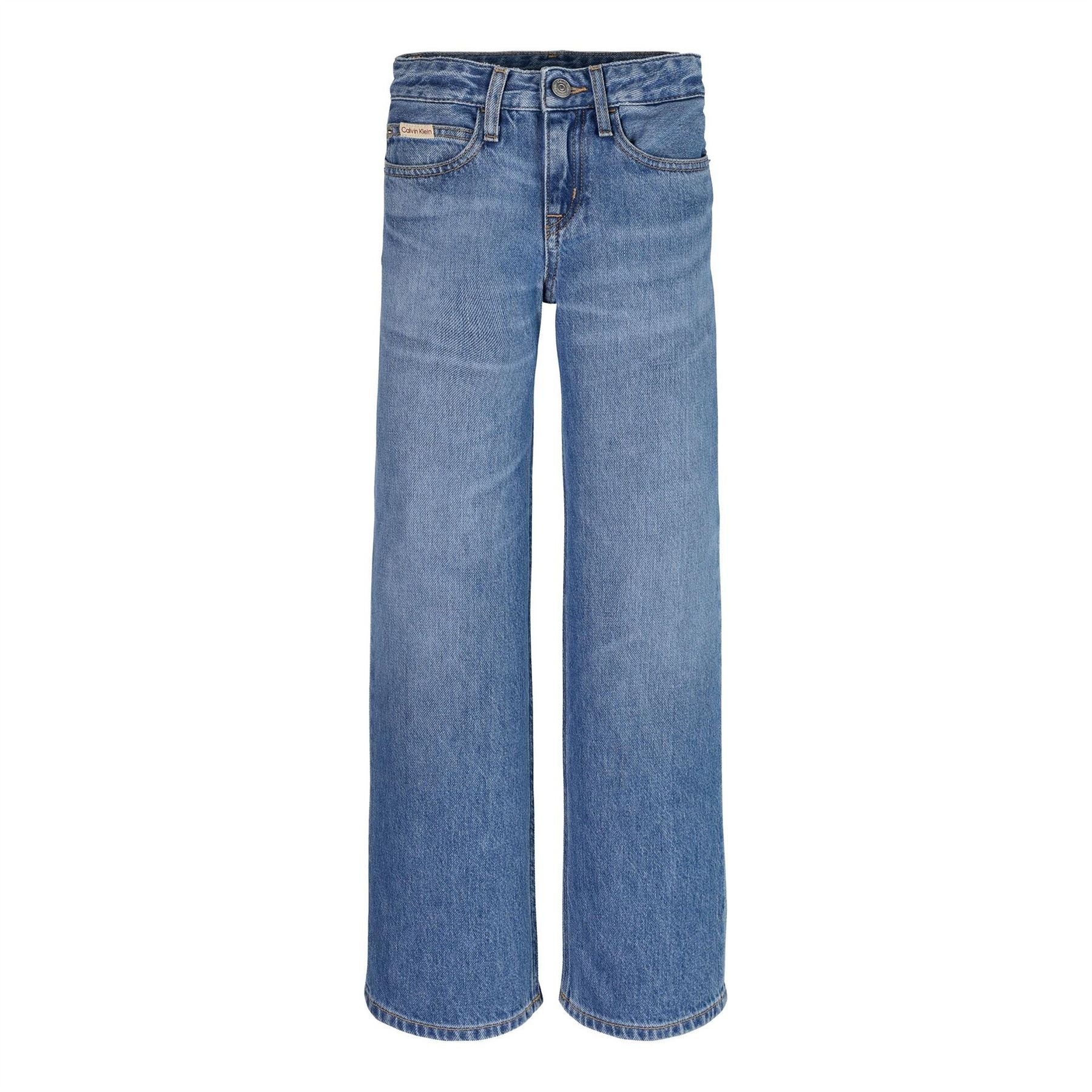Calvin Klein Jeans Leg Relaxed Lw Soft Blue