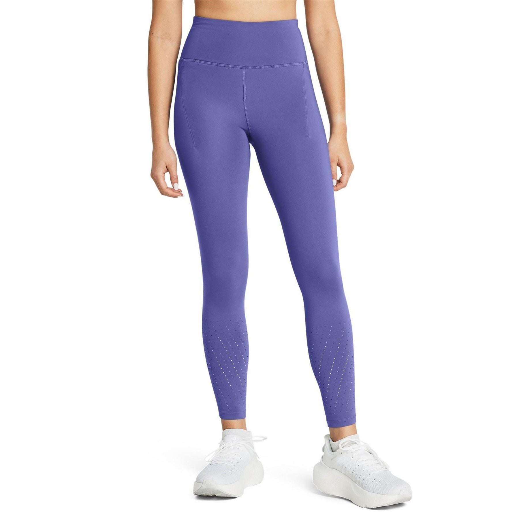 Under Armour Launch Solid Patterned Running Leggings