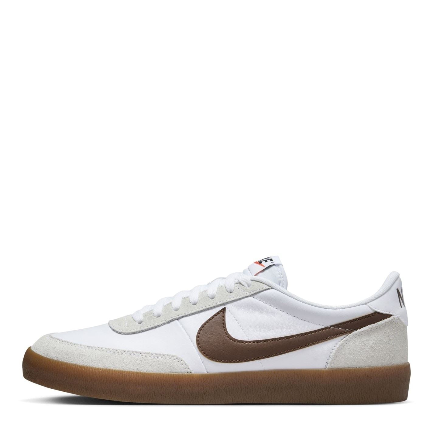 Nike Leather Low Top Flat Heel Sneakers