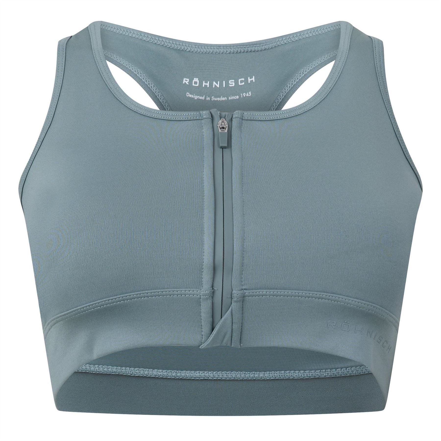 Rohnisch Zip Non Wired High Impact Sports Bra