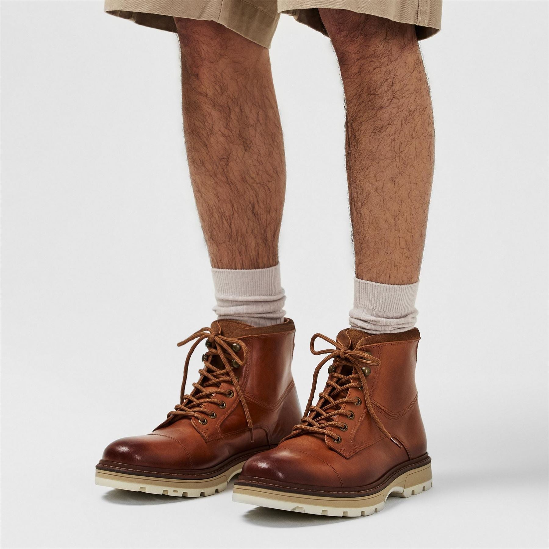 Firetrap Ralf Hiking Boots with Block Heel