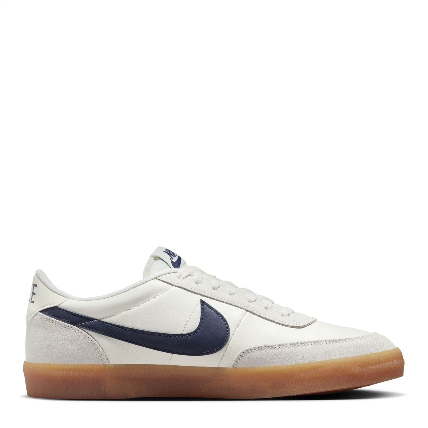 Nike Leather Low Top Flat Heel Sneakers